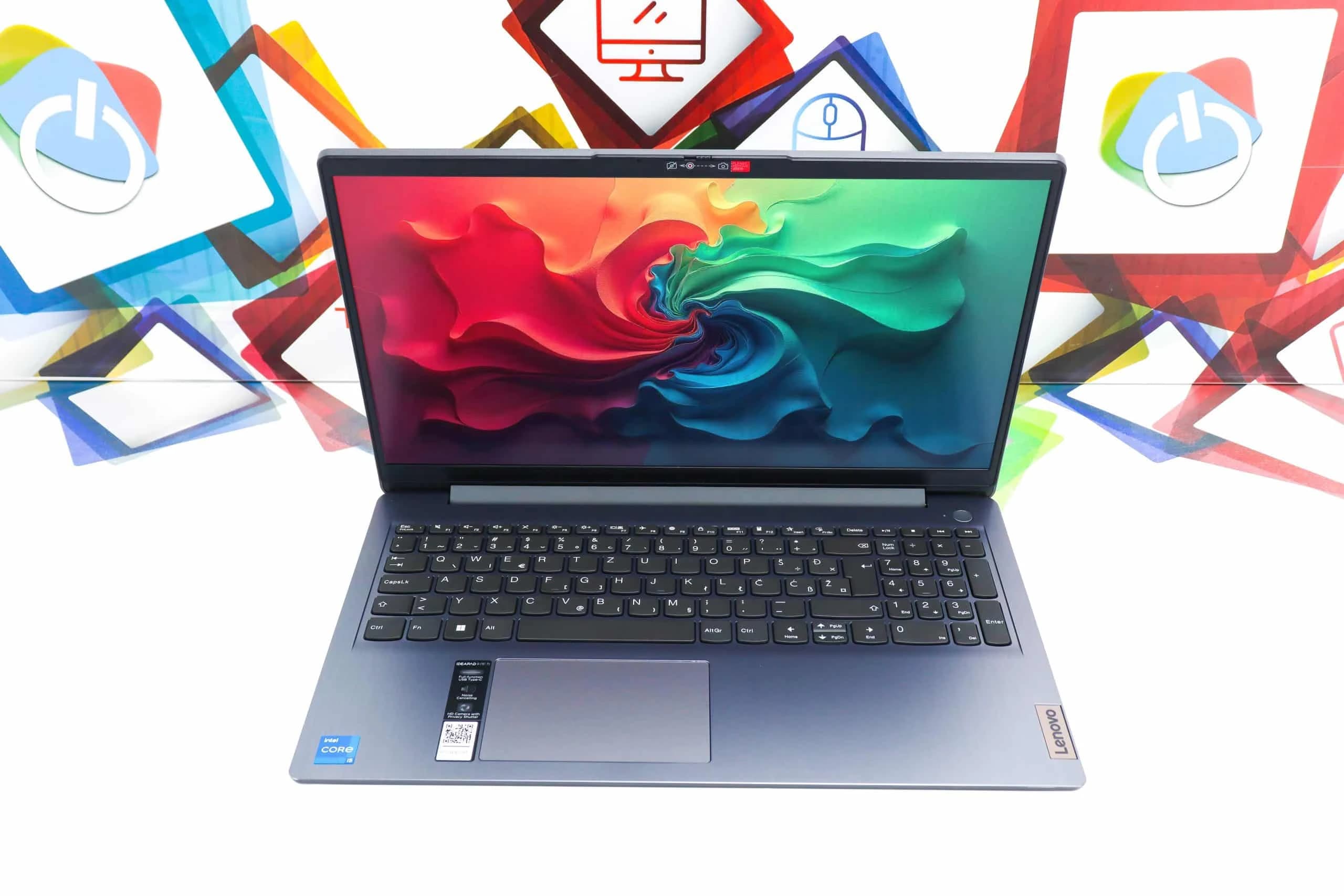Laptop Lenovo IdeaPad 3 15IAU7 i5-1235u 512GB SSD 8GB DDR4 15,6''