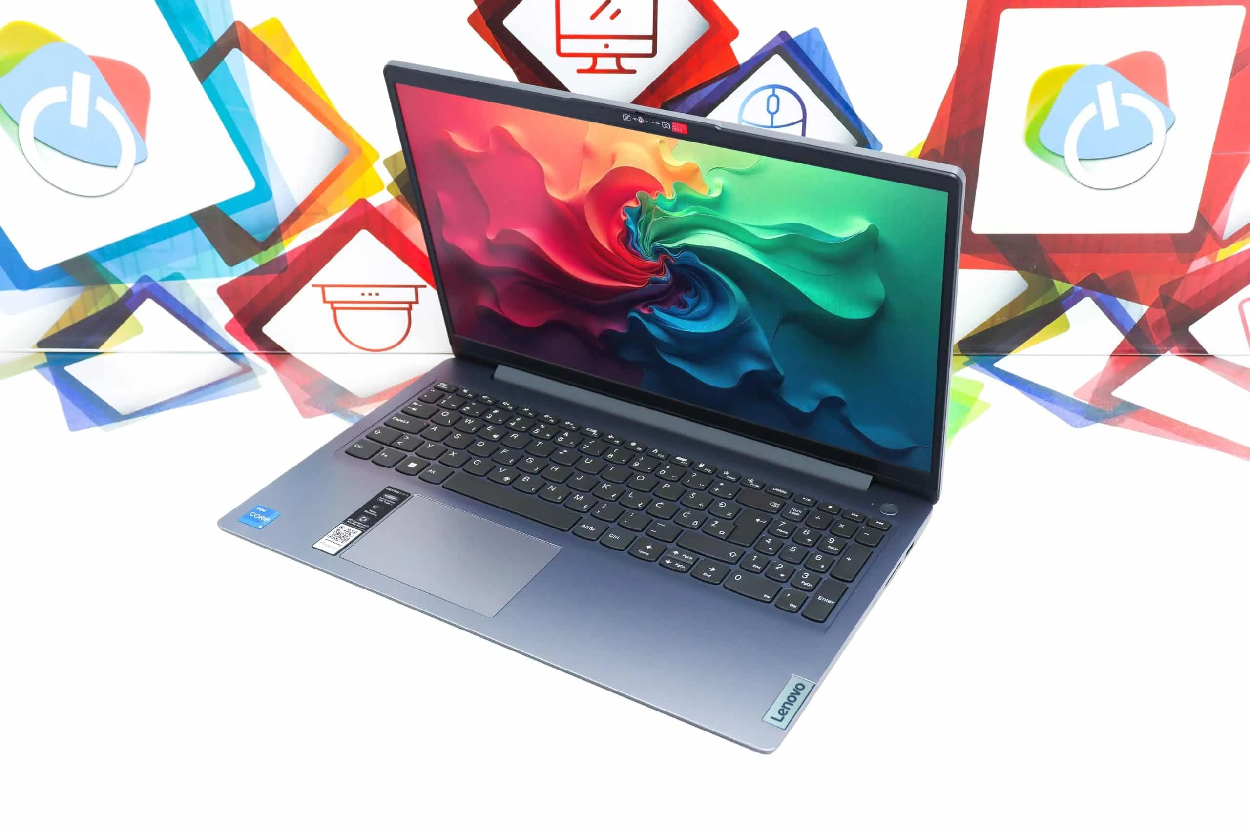 Laptop Lenovo IdeaPad 3 15IAU7 i5-1235u 512GB SSD 8GB DDR4 15,6''