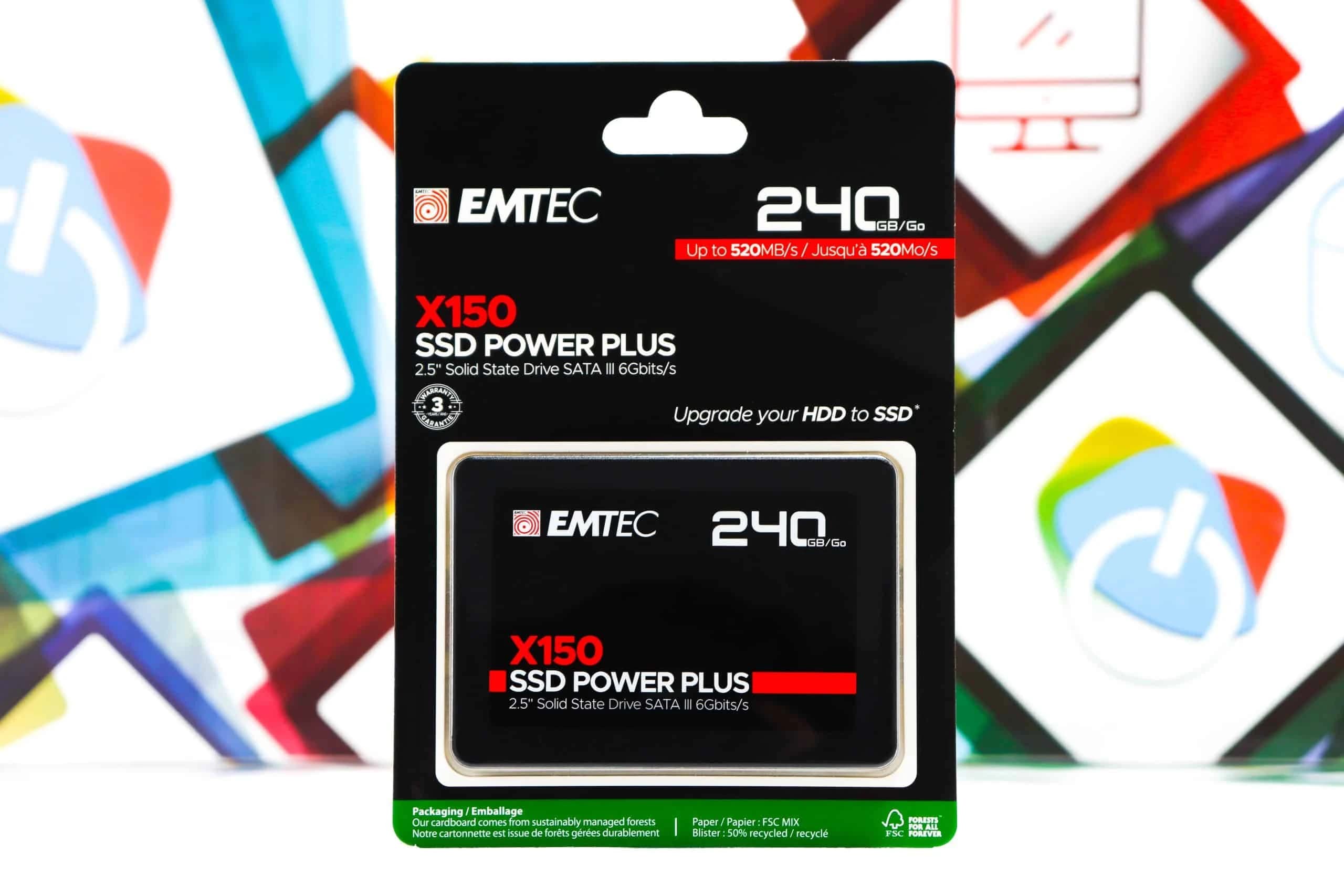 SSD Emtec X150 240GB 2,5'' SATA III