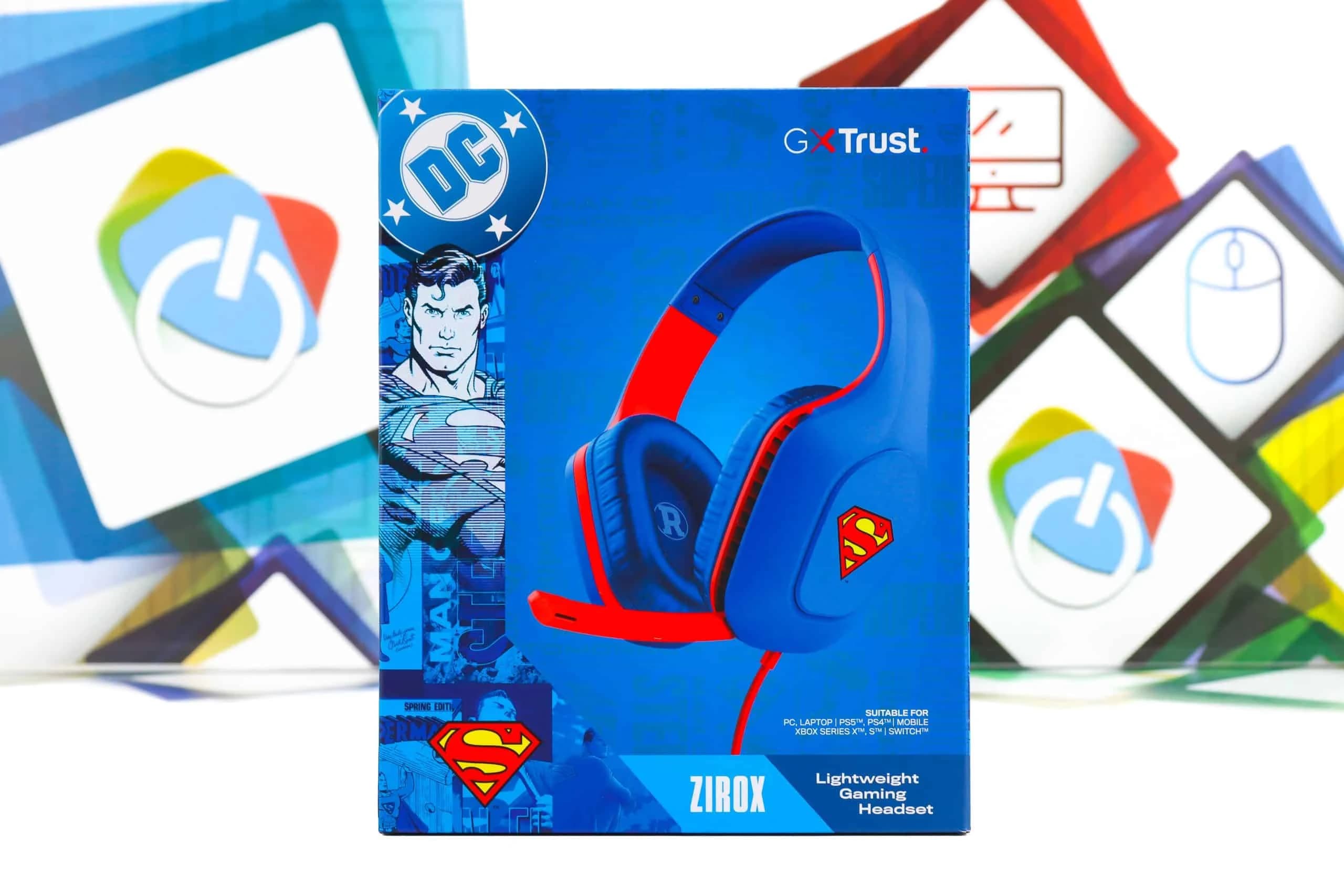 Slušalice Trust Zirox GXT 416SM Superman Gaming