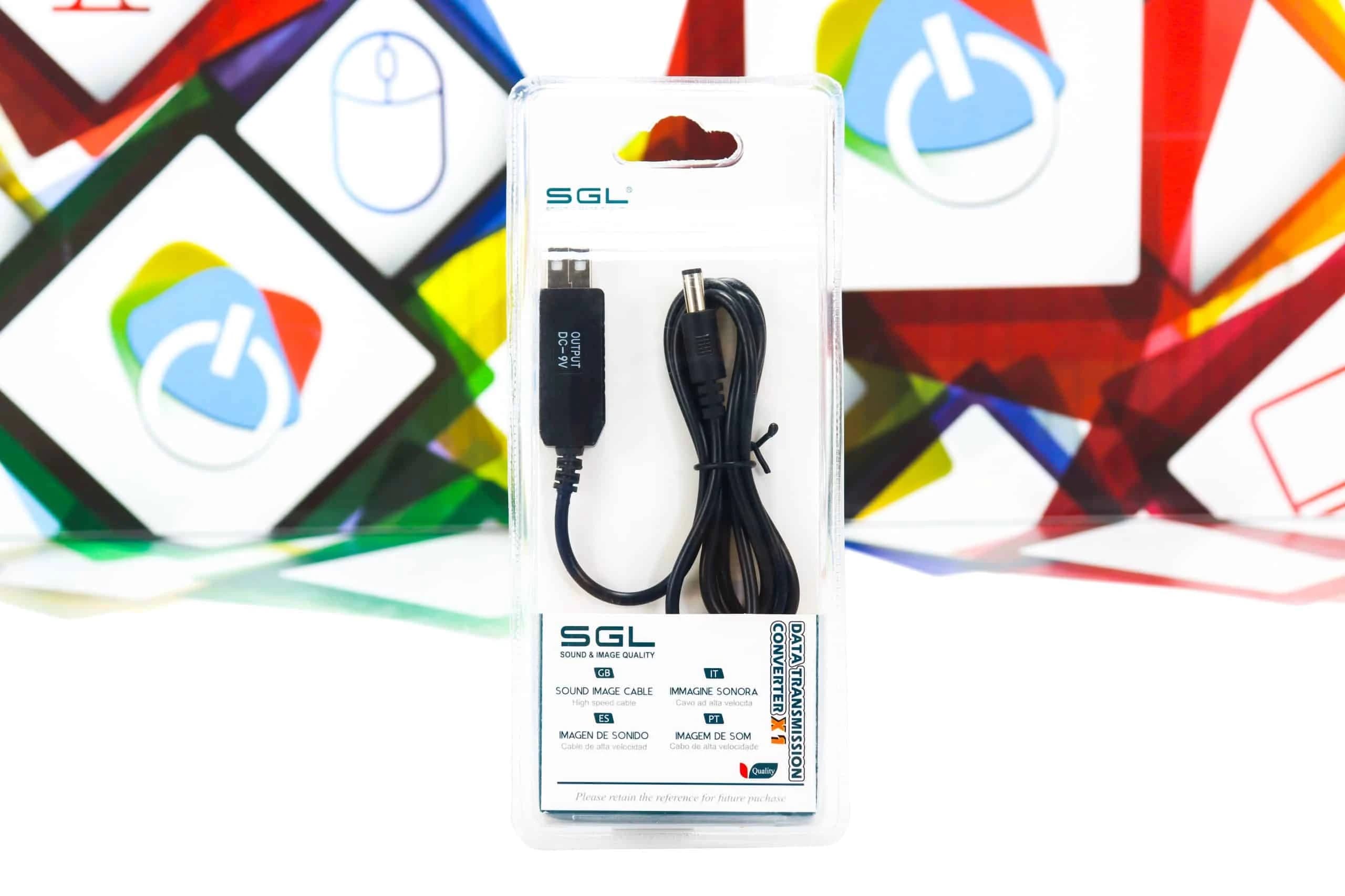 USB na DC napojni kabal SGL 9V