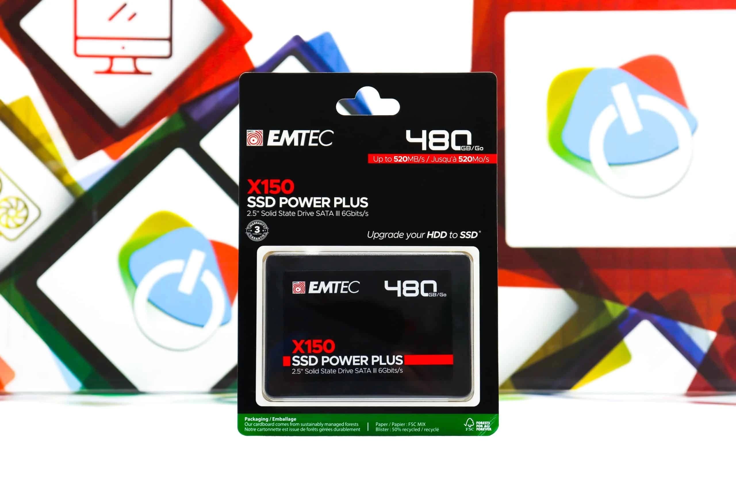 SSD Emtec X150 480GB 2,5'' SATA III