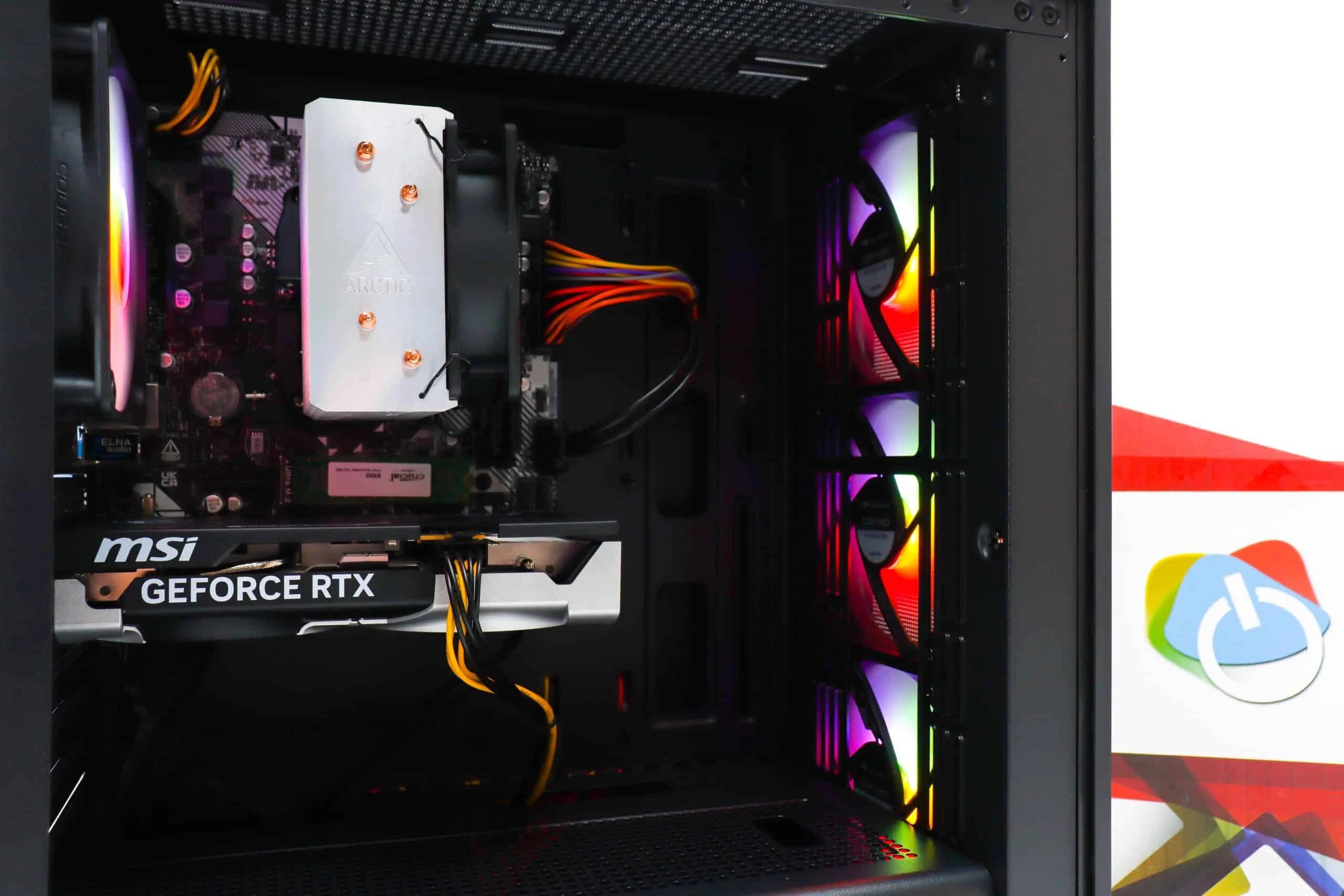 Gaming PC Airface Pure Pro-02 R5 5500 RTX 5050 480GB SSD 16GB DDR4
