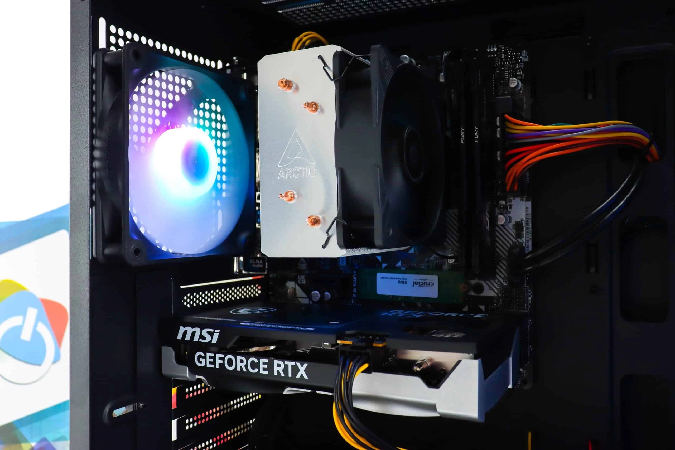 Gaming PC Airface Pure Pro-02 R5 5500 RTX 5050 480GB SSD 16GB DDR4