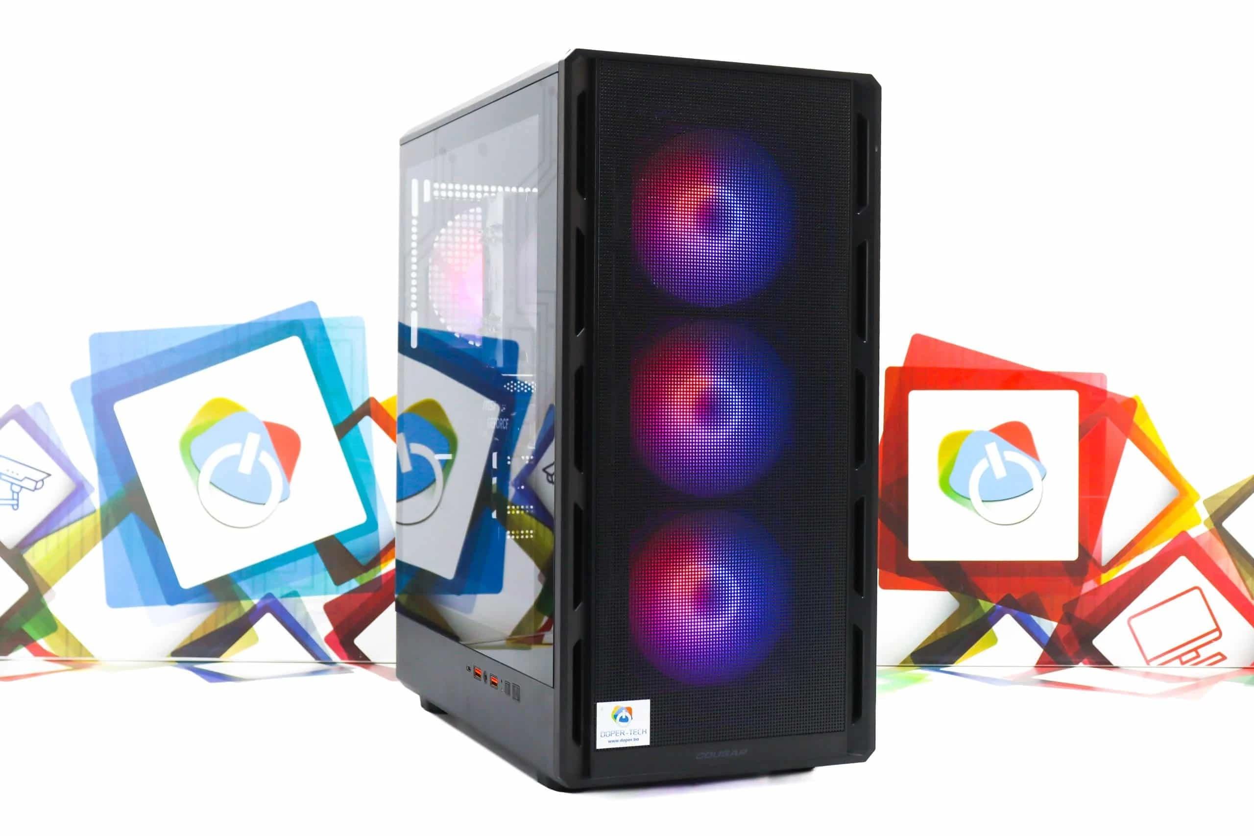 Gaming PC Airface Pure Pro-03 R5 5600X RTX 5050 1TB SSD 16GB DDR4