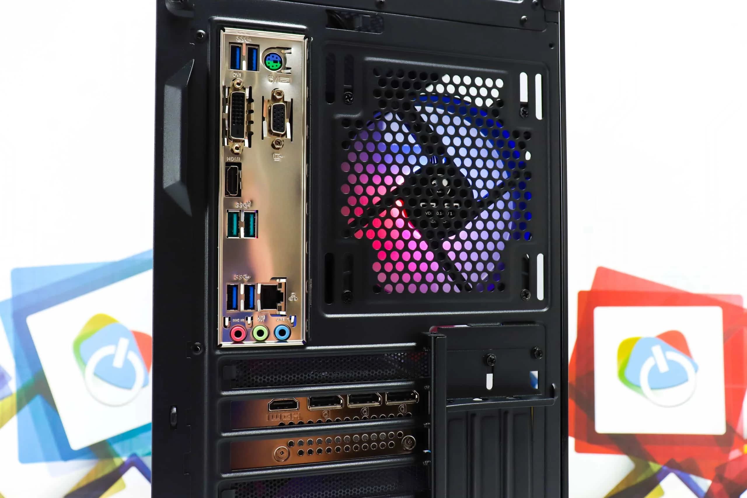 Gaming PC Cougar Duoface 27B R5 5600X RTX 5050 500GB SSD 16GB DDR4