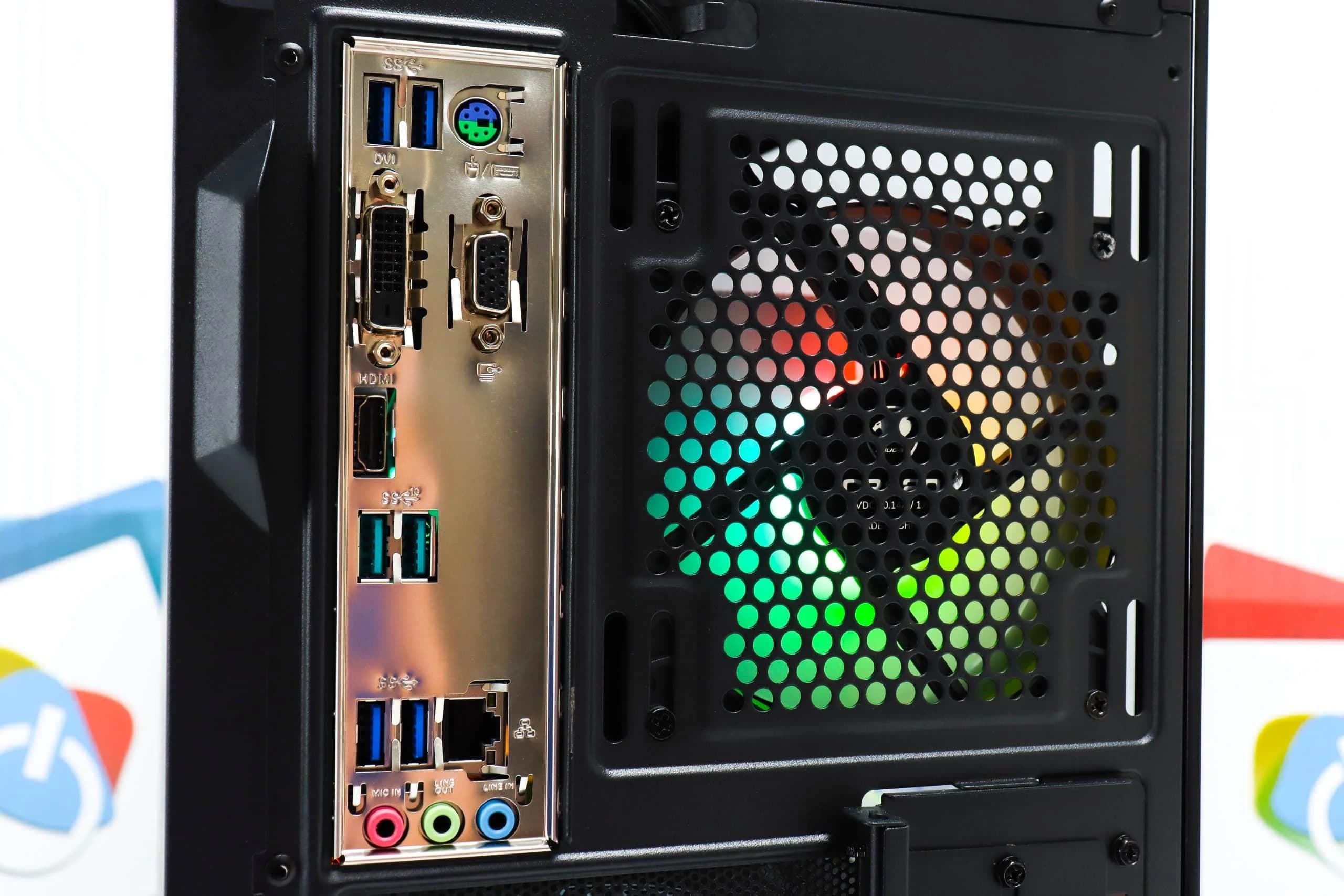 Gaming PC Cougar Duoface 27B R5 5600X RTX 5050 500GB SSD 16GB DDR4