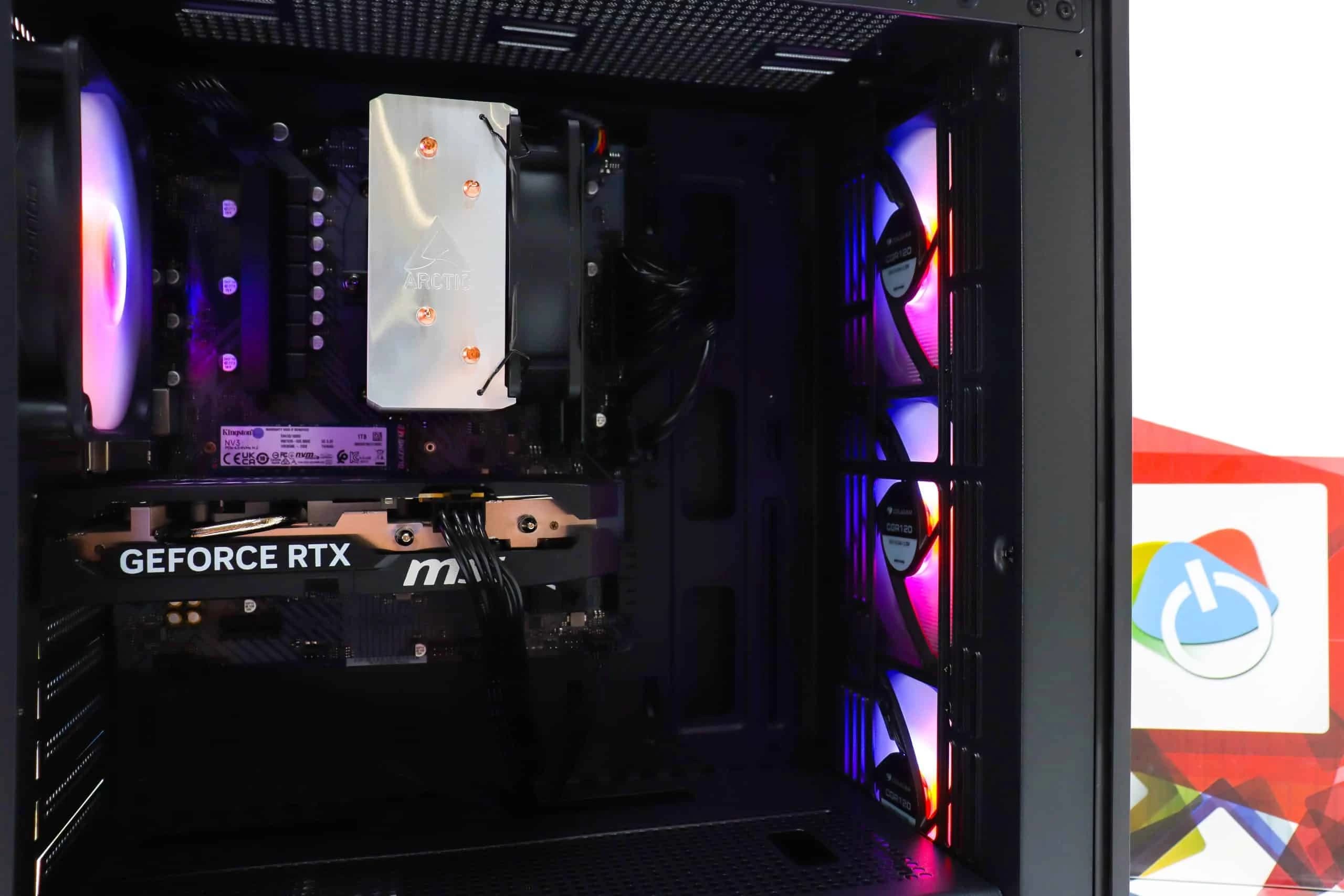 Gaming PC Airface Pure Pro-04 R5 7600X RTX 5060 1TB SSD 32GB DDR5