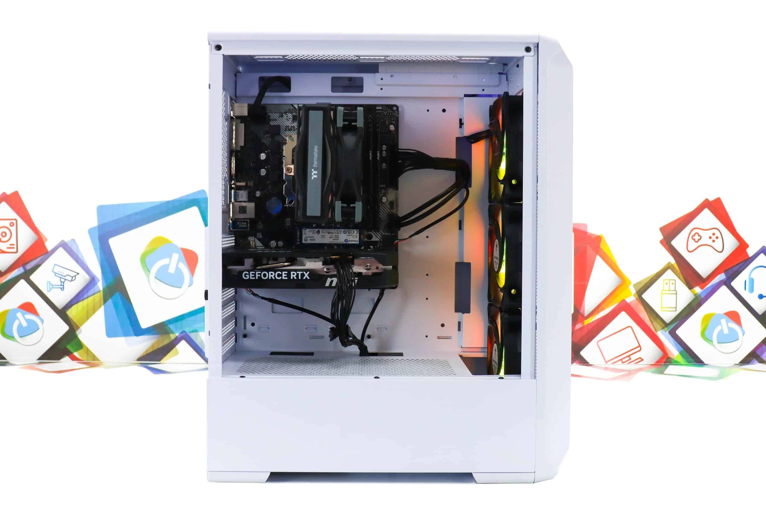 Gaming PC Archon 2 Mesh-49W R5 5600X RTX 5060 500GB SSD 32GB DDR4