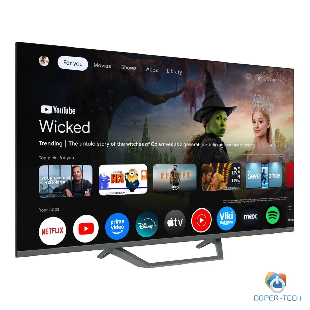 TV Tesla Q43E655GUS 43'' QLED 4K UHD Smart Google TV