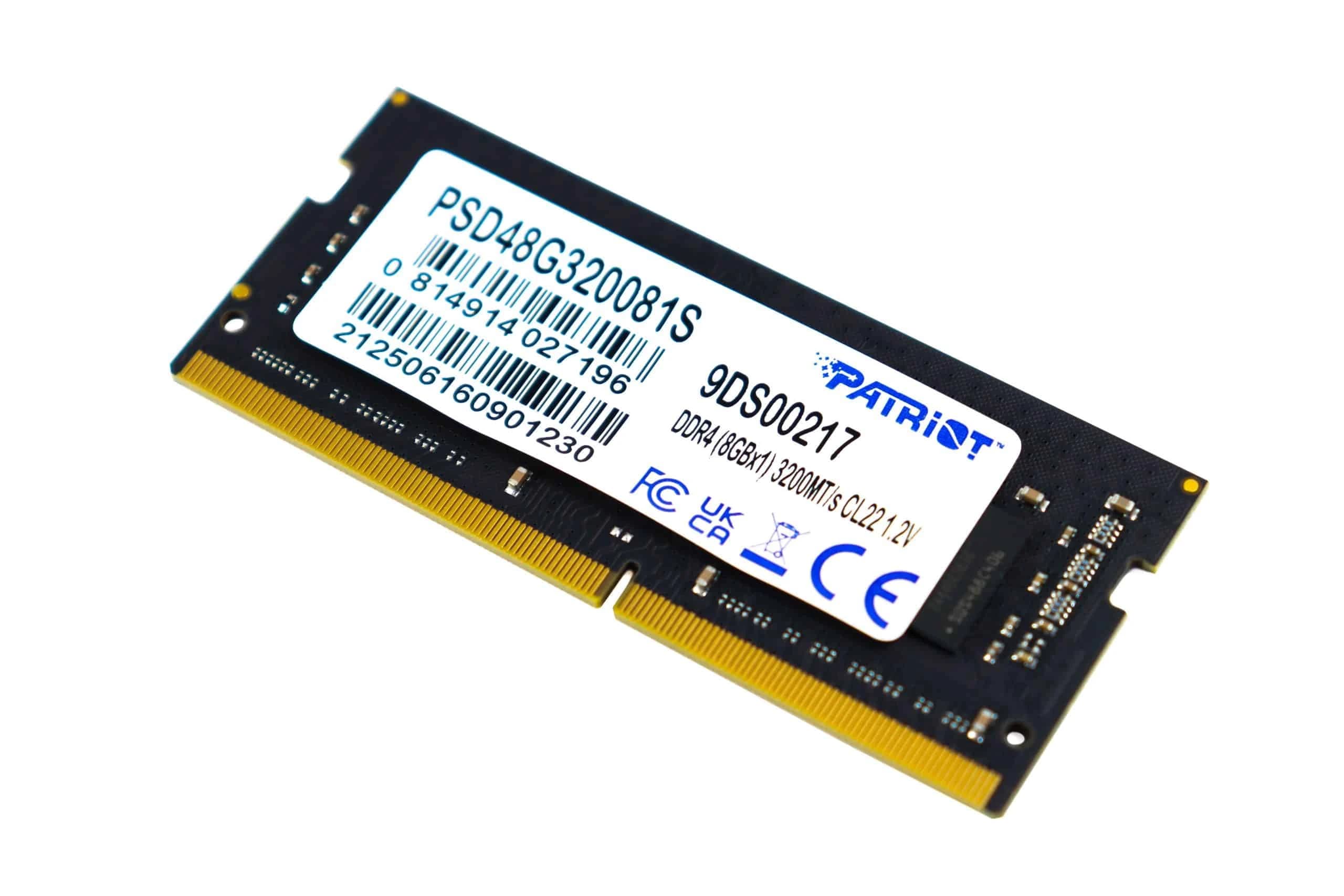 RAM Patriot 8GB DDR4 3200MHz SODIMM