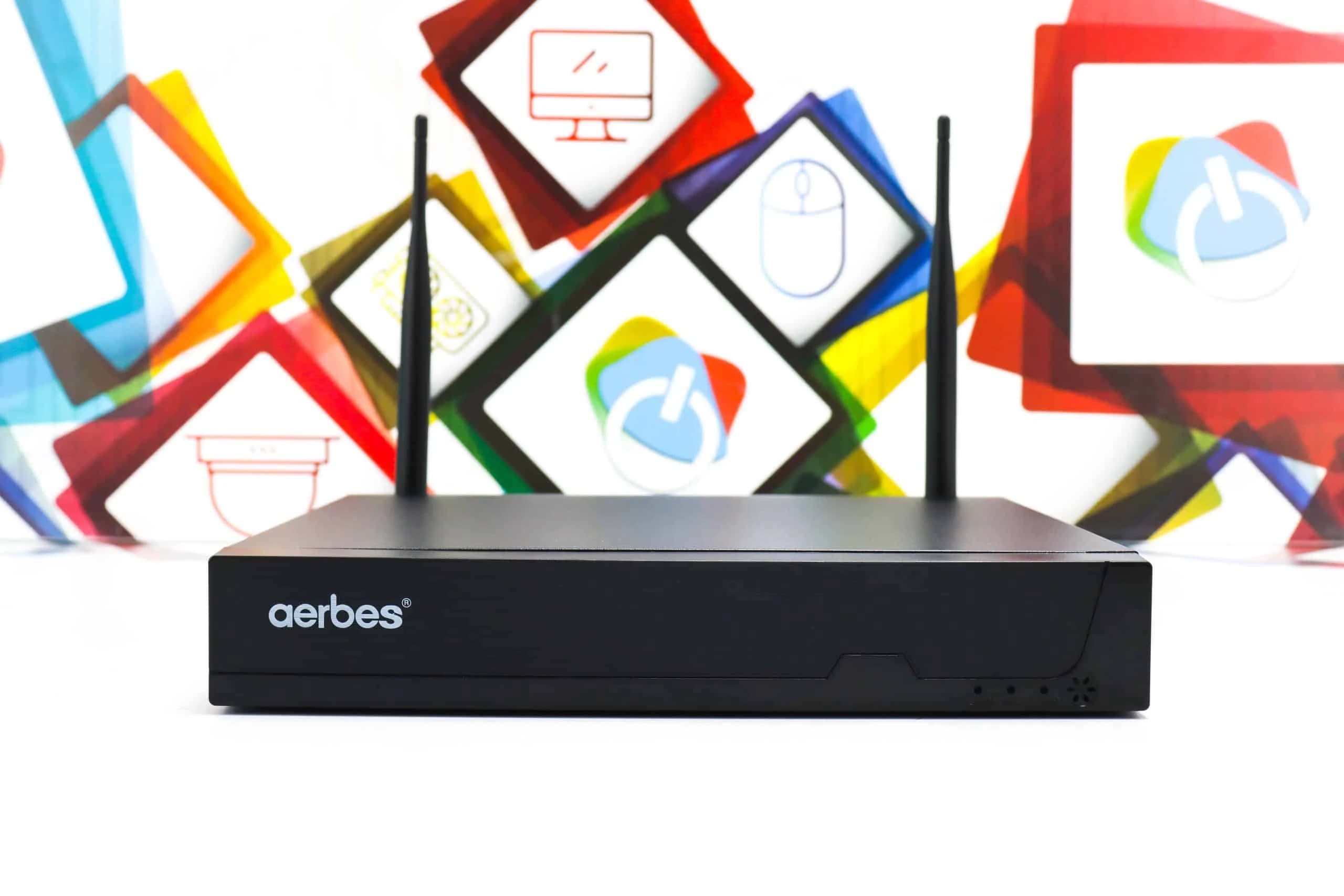 Video nadzor set 8-kanalni Aerbes AB-JK55 WiFi 5MP