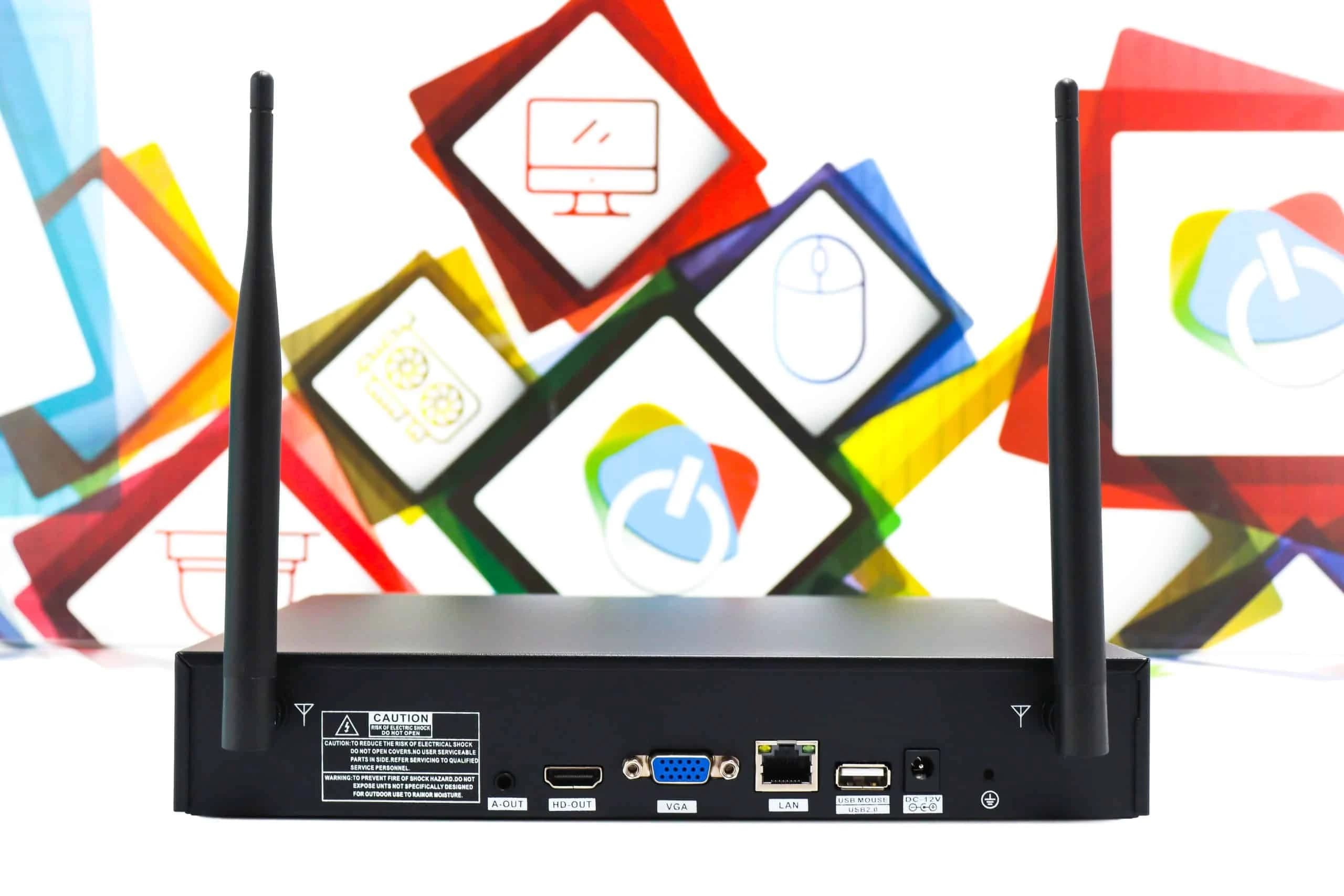 Video nadzor set 8-kanalni Aerbes AB-JK55 WiFi 5MP