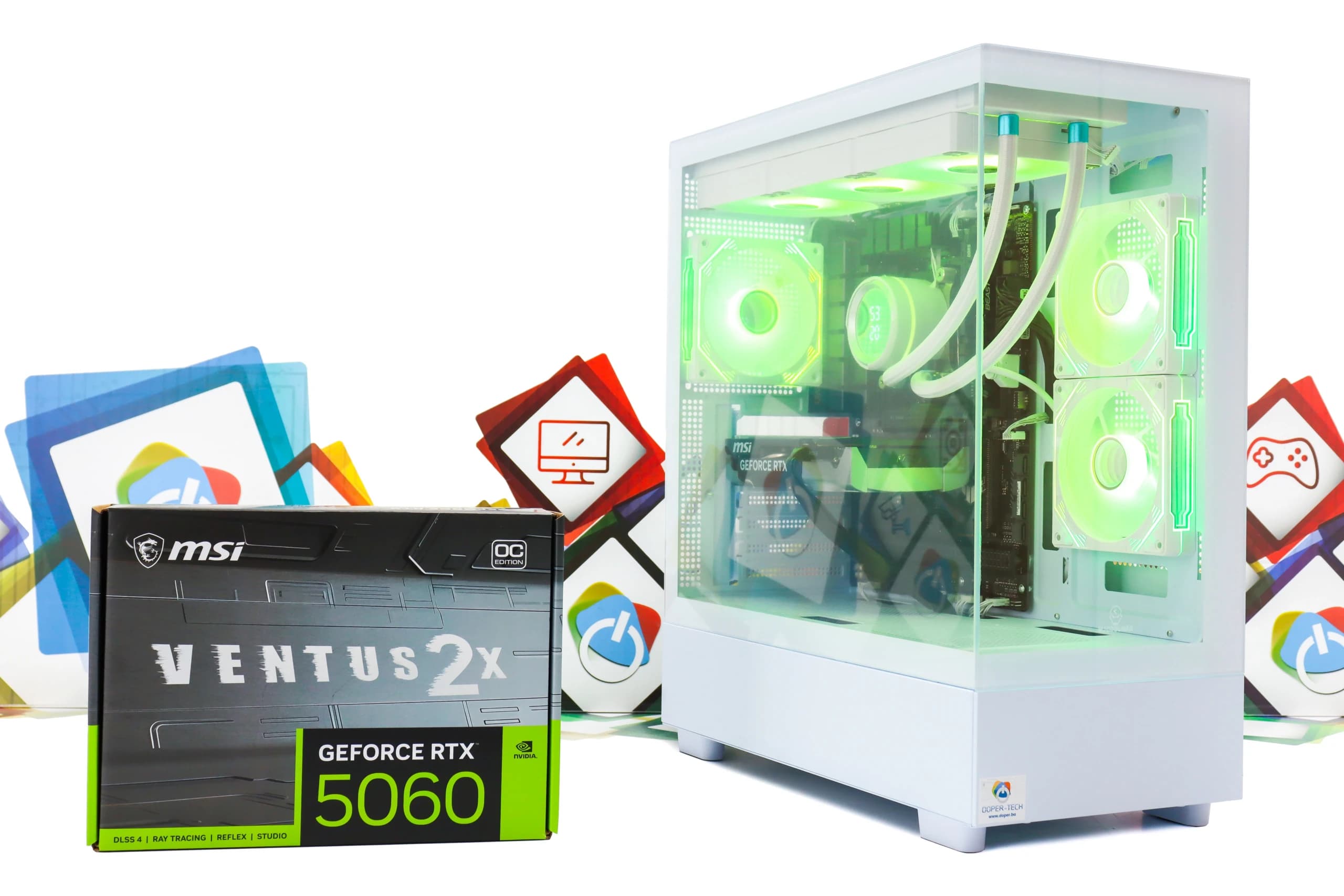 Gaming PC CS087-01 R5 9600X RTX 5060 1TB SSD 16GB DDR5