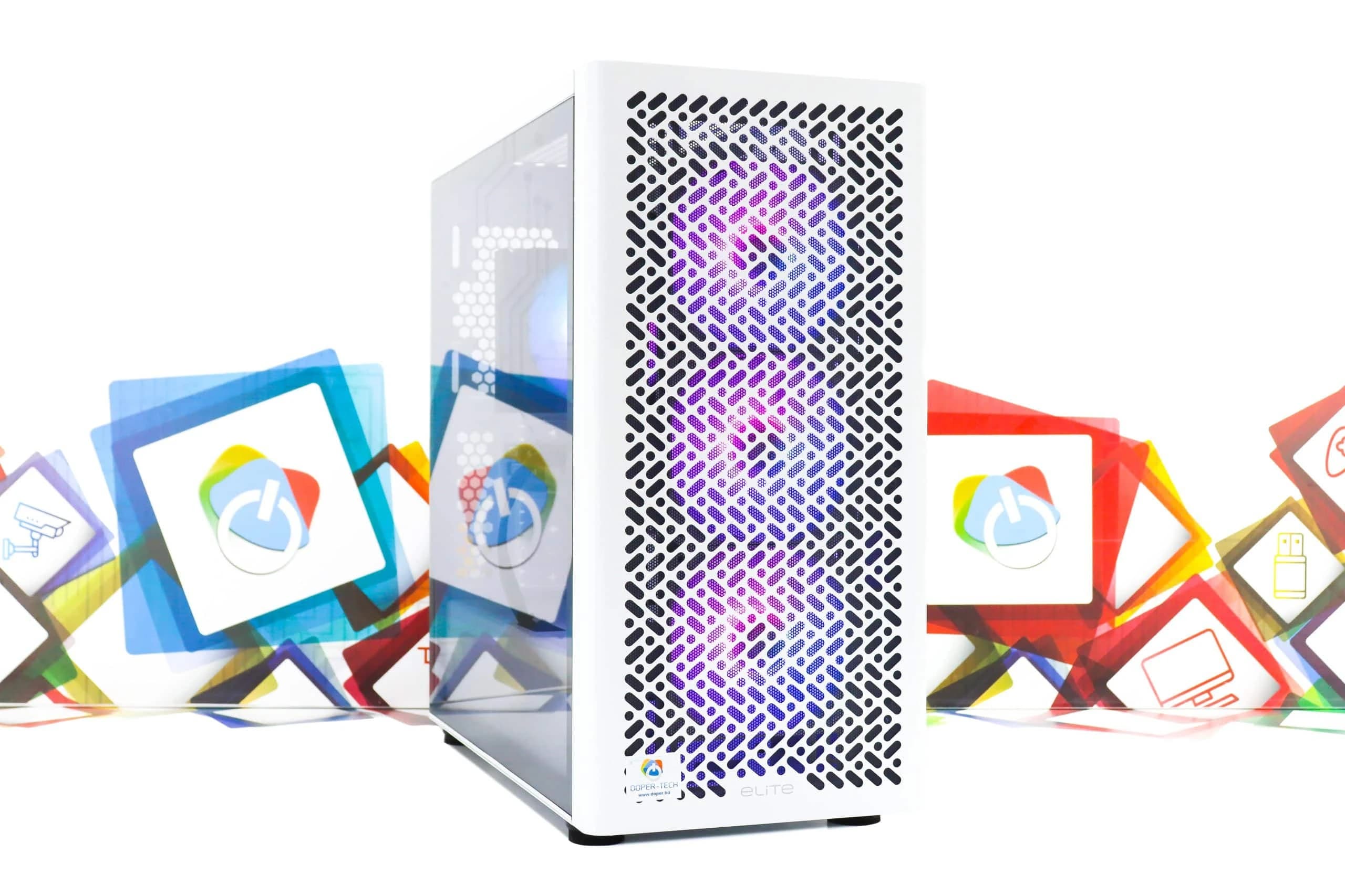 Gaming PC CM Elite 502-04W R7 5700X RTX 5050 1TB SSD 32GB DDR4