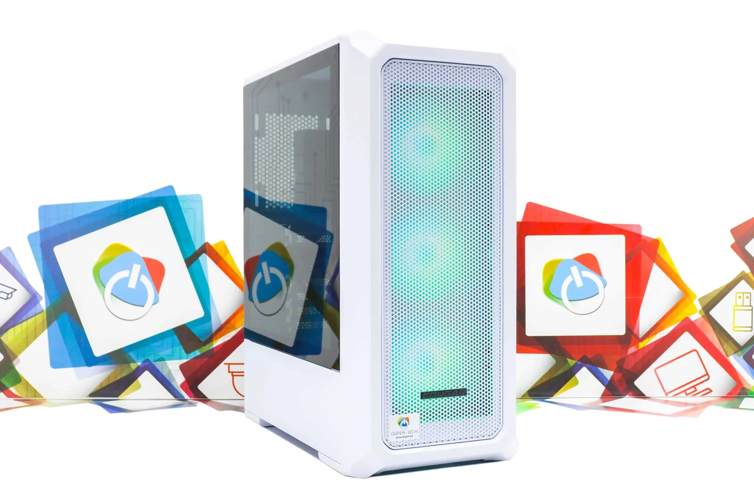 Gaming PC Archon 2 Mesh-54W R5 5600X RTX 5060 480GB SSD 16GB DDR4