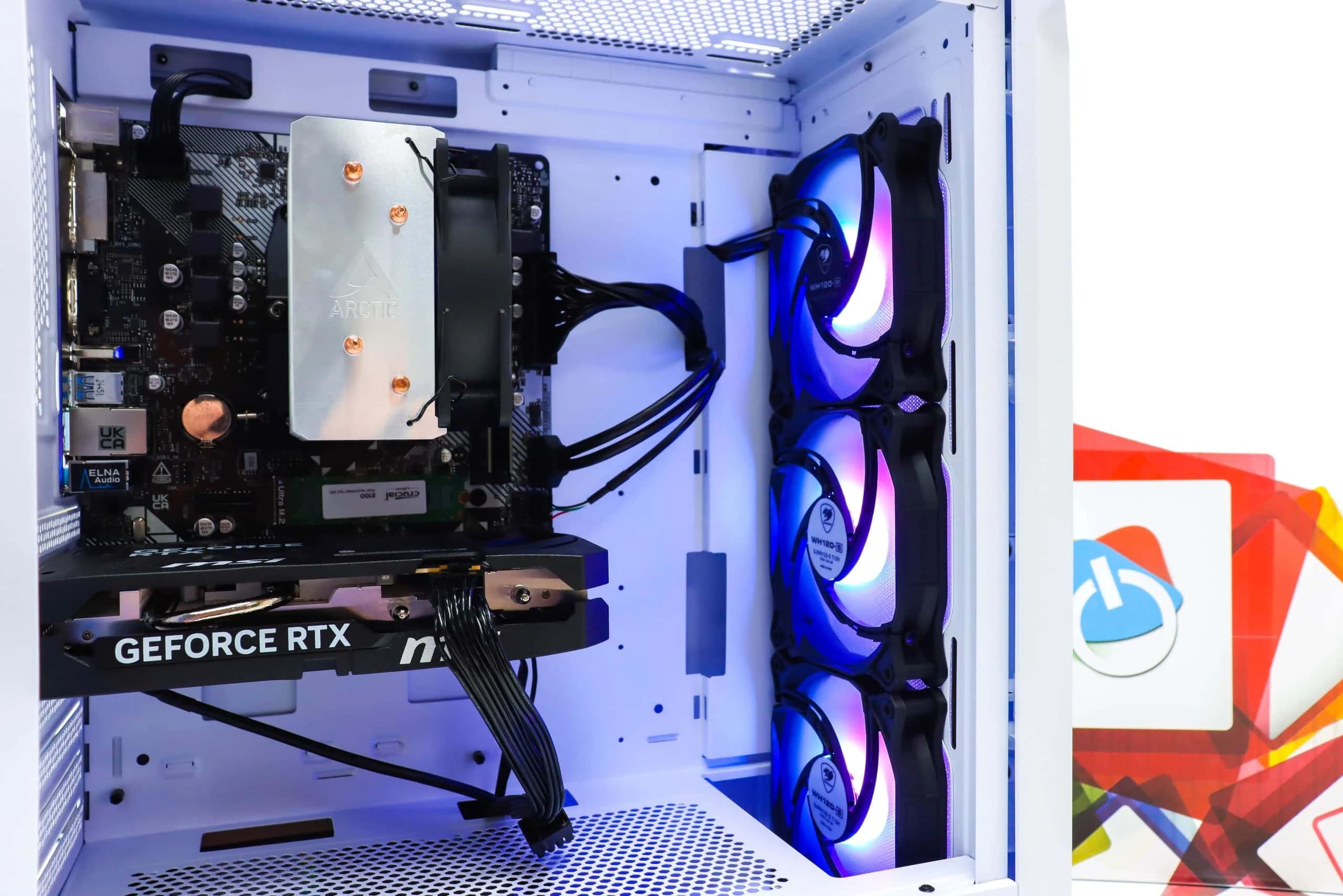 Gaming PC Archon 2 Mesh-54W R5 5600X RTX 5060 480GB SSD 16GB DDR4