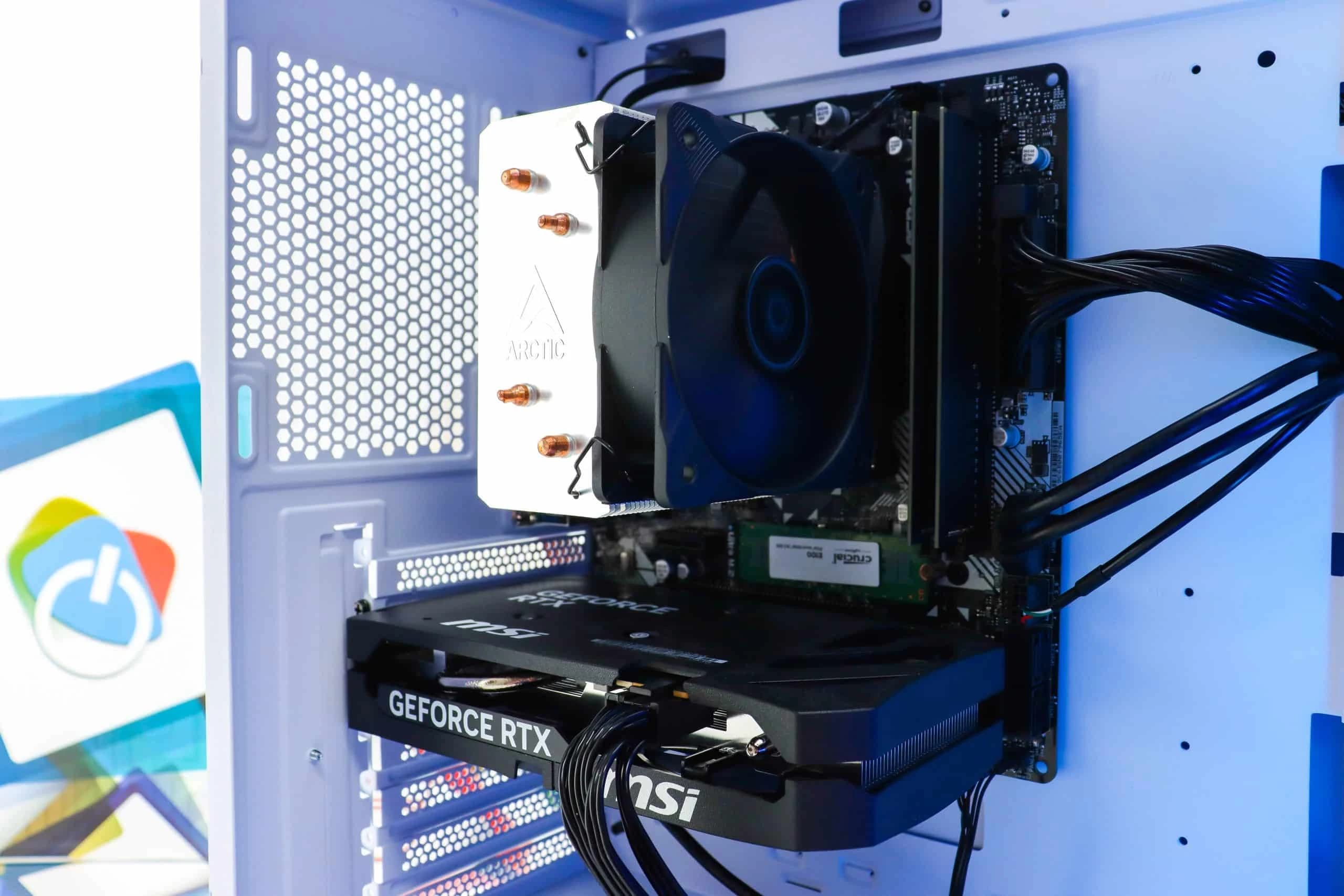 Gaming PC Archon 2 Mesh-54W R5 5600X RTX 5060 480GB SSD 16GB DDR4