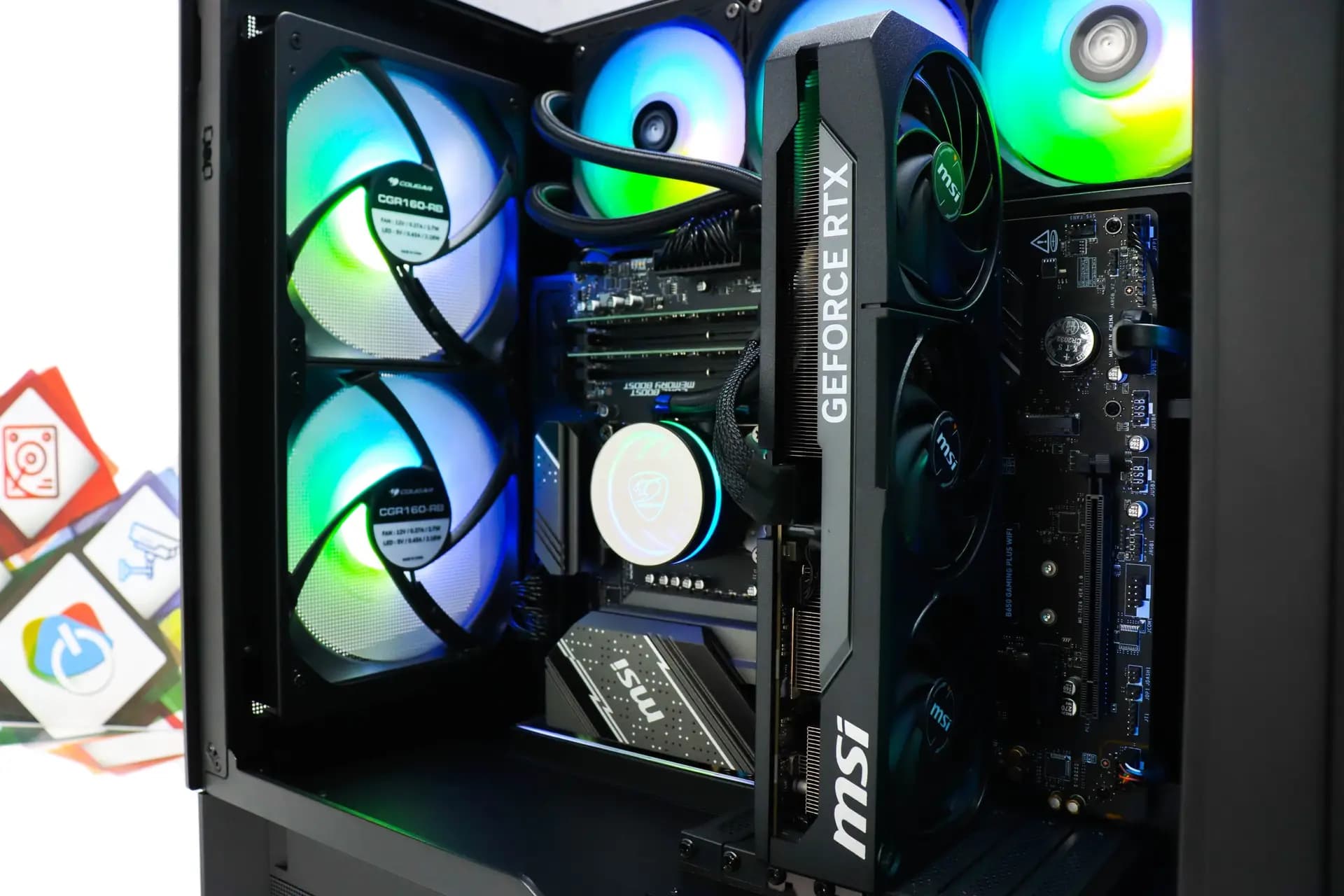 Gaming PC Cougar OmnyX 01 R5 7600X RTX 5070 1TB SSD 32GB DDR5