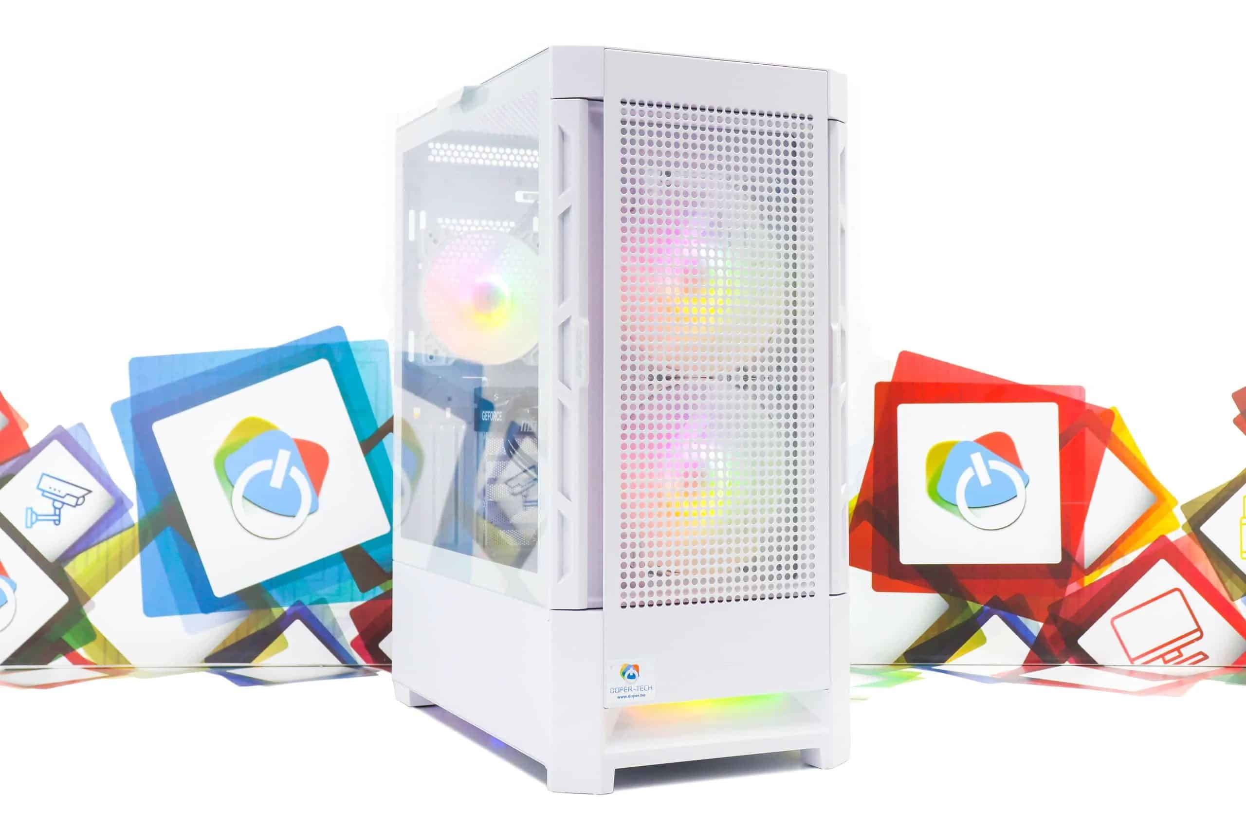 Gaming PC Airface W-06 i5-14400F RTX 5060 500GB SSD 16GB DDR5