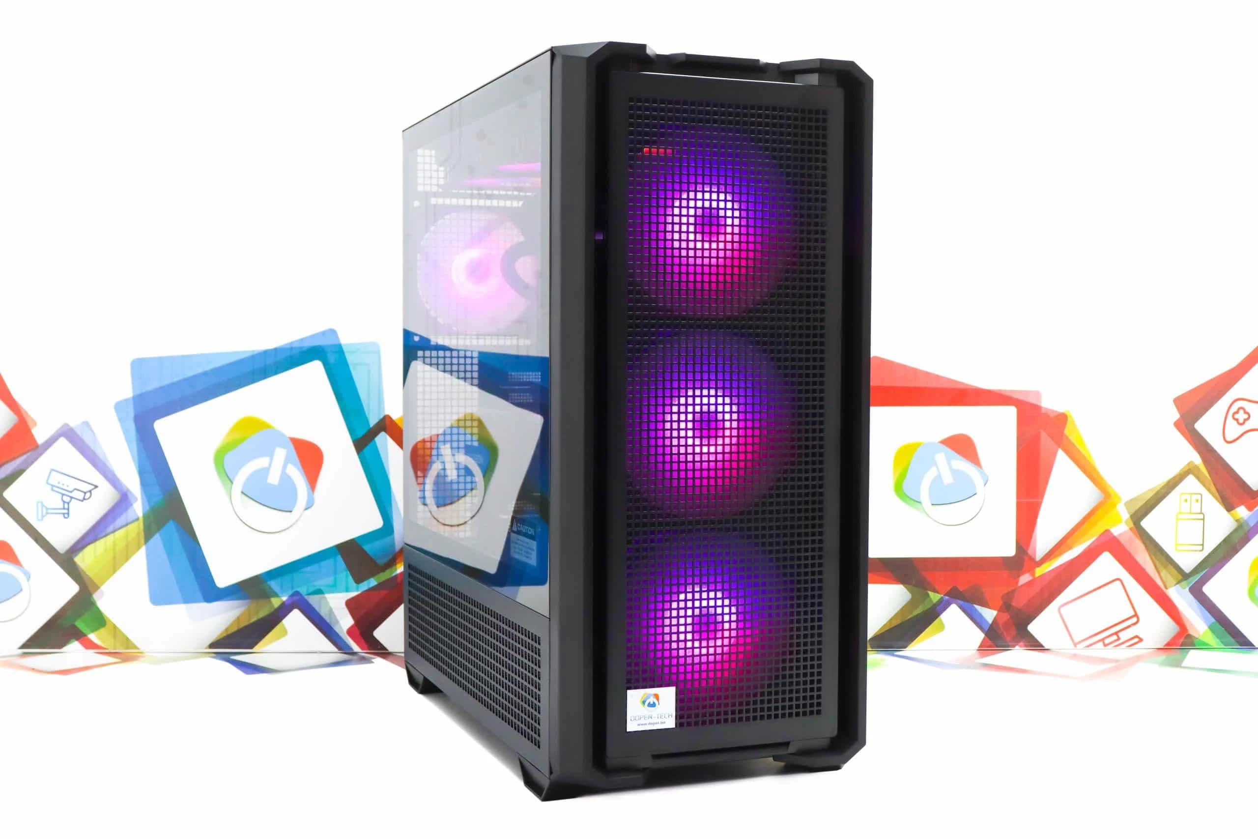 Gaming PC Cougar MX600-18 R5 9600X RX 9070 XT 1TB SSD 32GB DDR5