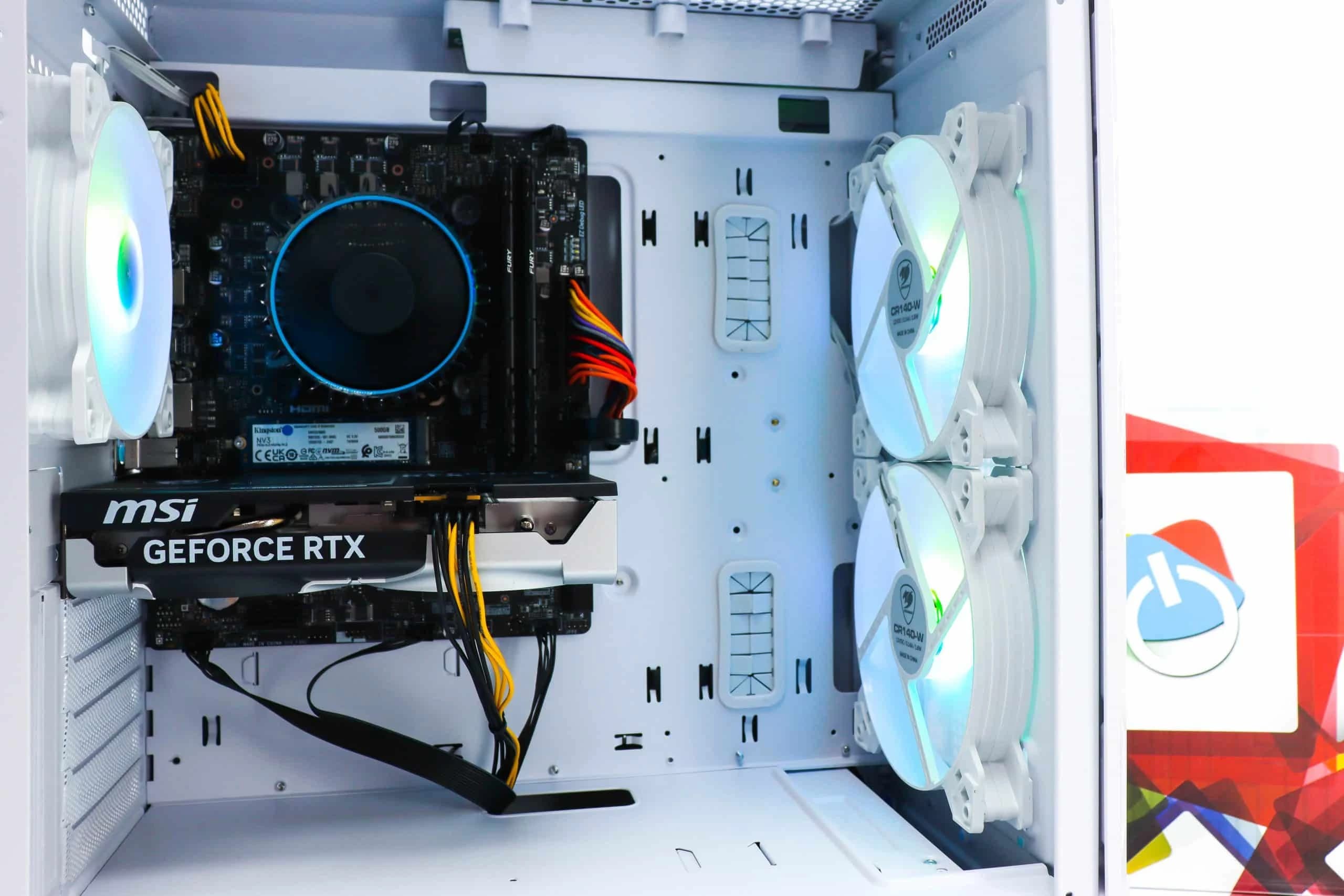Gaming PC Airface W-07 i5-14400F RTX 5050 500GB SSD 16GB DDR4