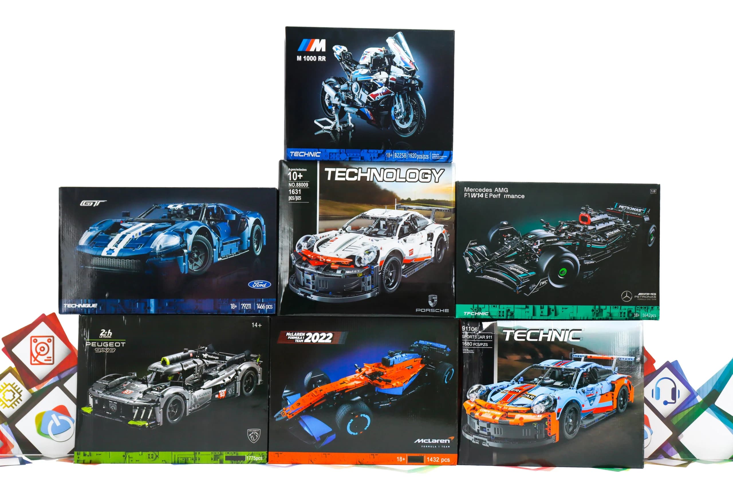 Slagalica Ford GT 1466 dijela