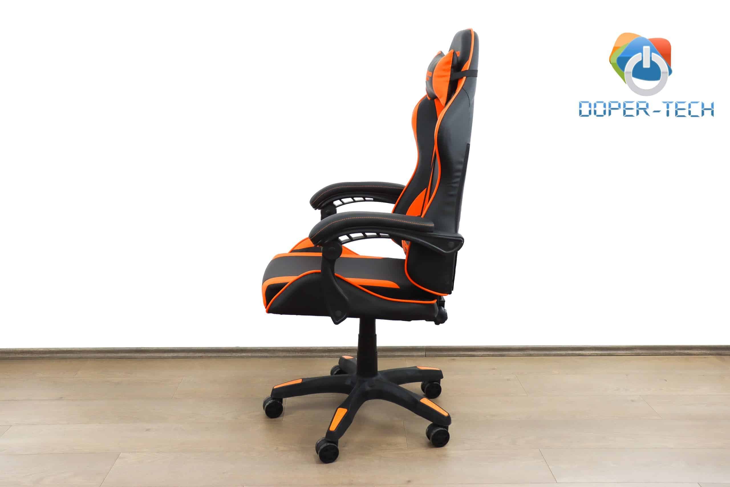 Gaming stolica Canyon Core SGCH2 crno-narandžasta jastuci za glavu i leđa