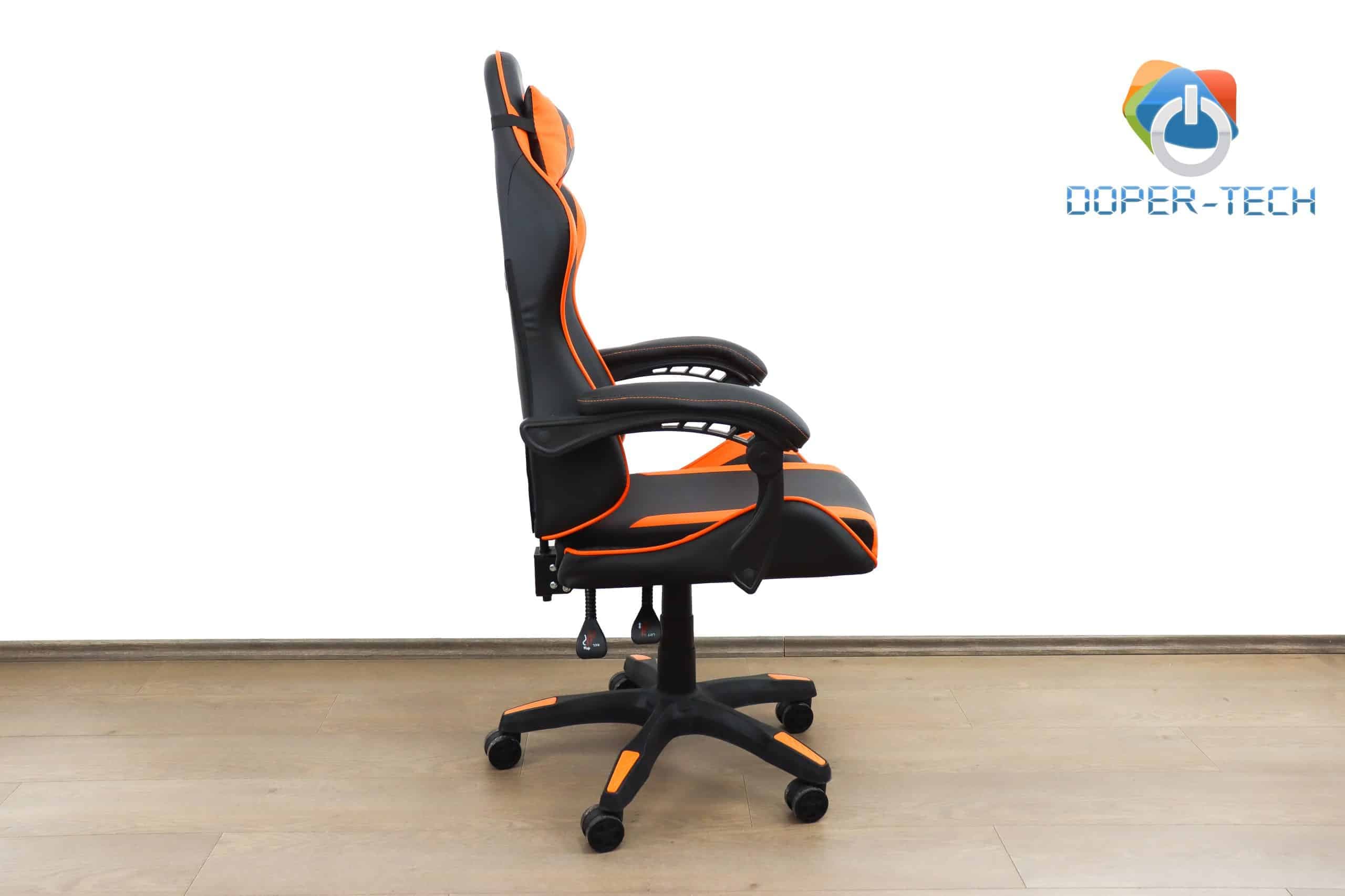 Gaming stolica Canyon Core SGCH2 crno-narandžasta jastuci za glavu i leđa