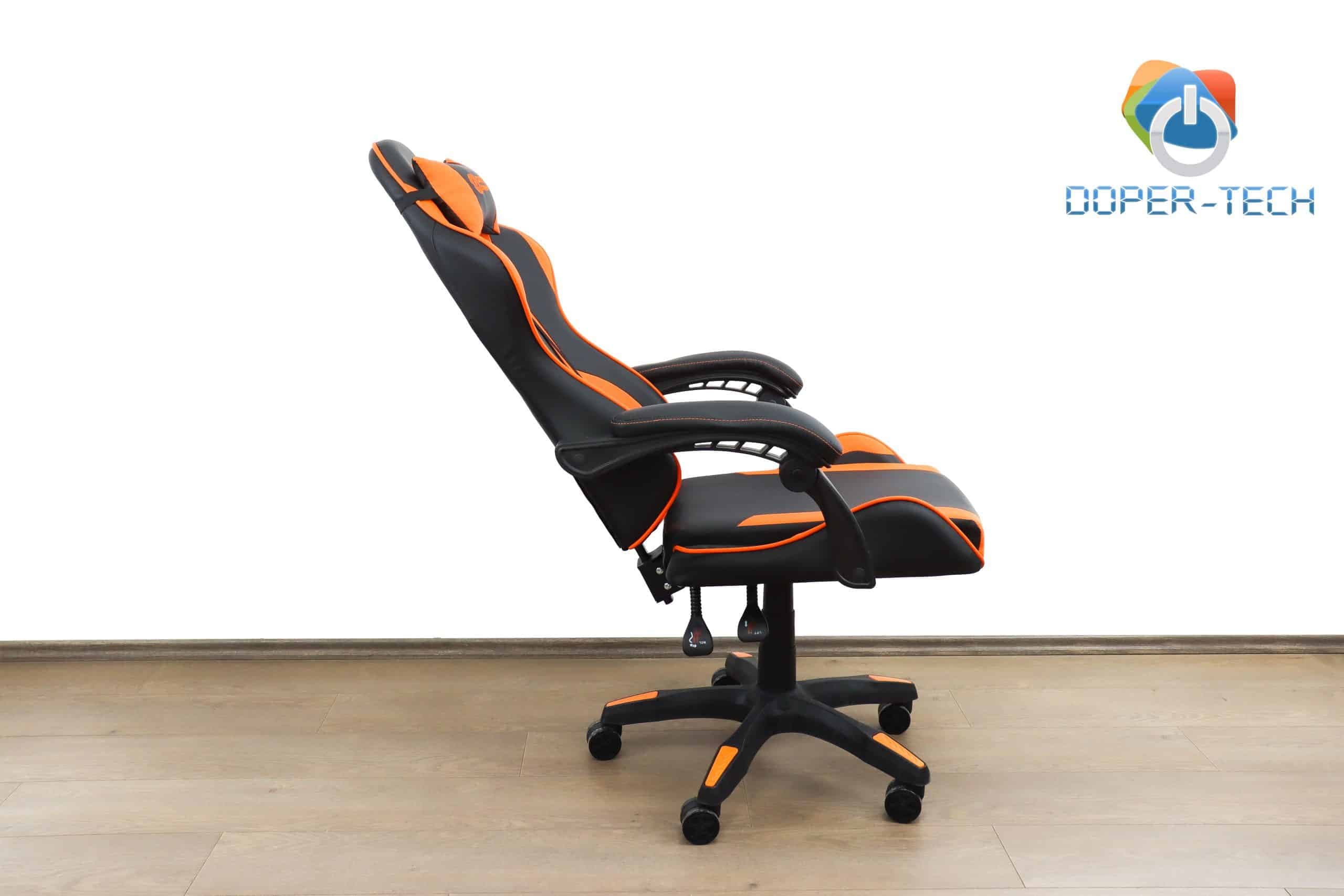 Gaming stolica Canyon Core SGCH2 crno-narandžasta jastuci za glavu i leđa