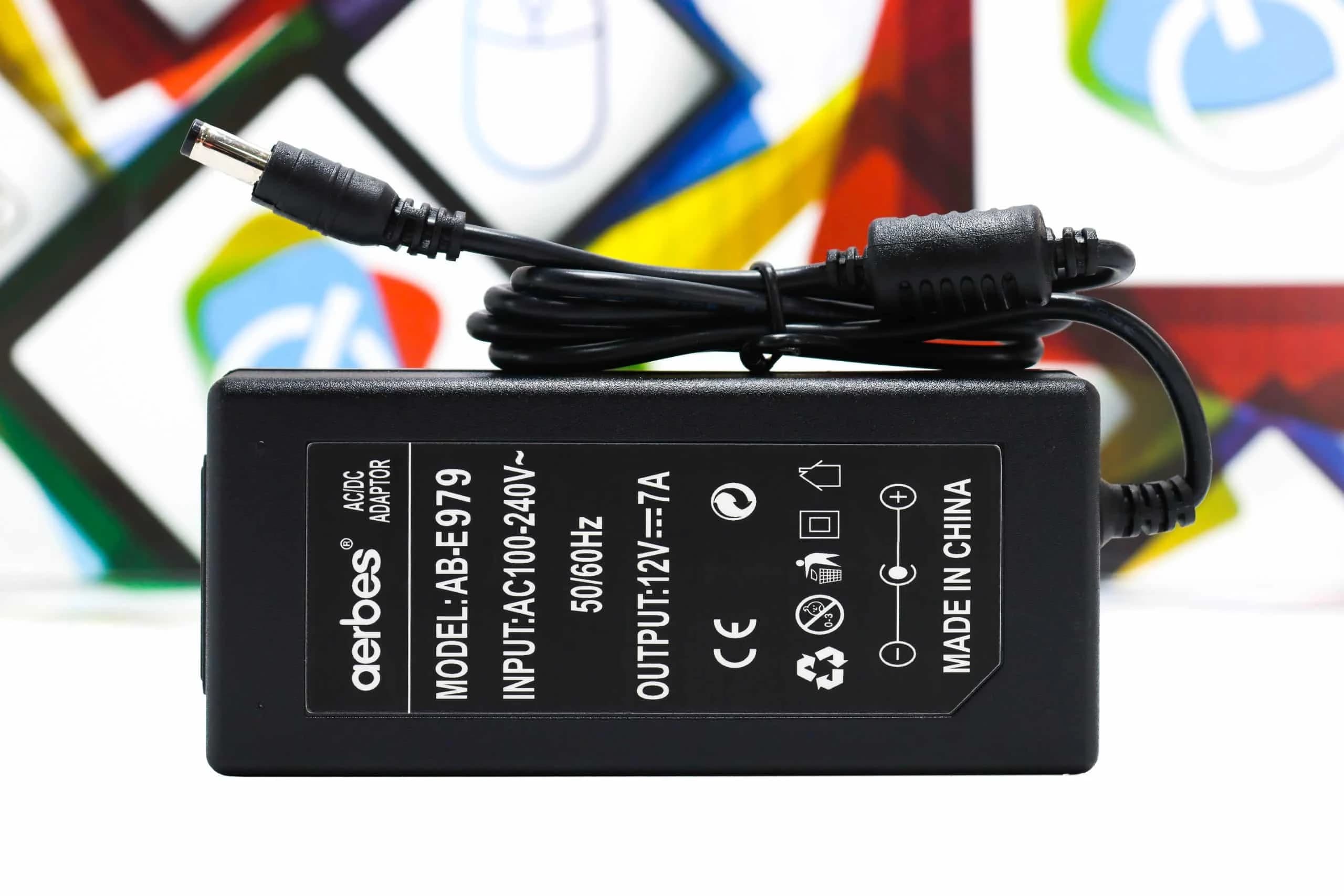 AC adapter Aerbes AB-E979 12V 7A 84W LED videonadzor