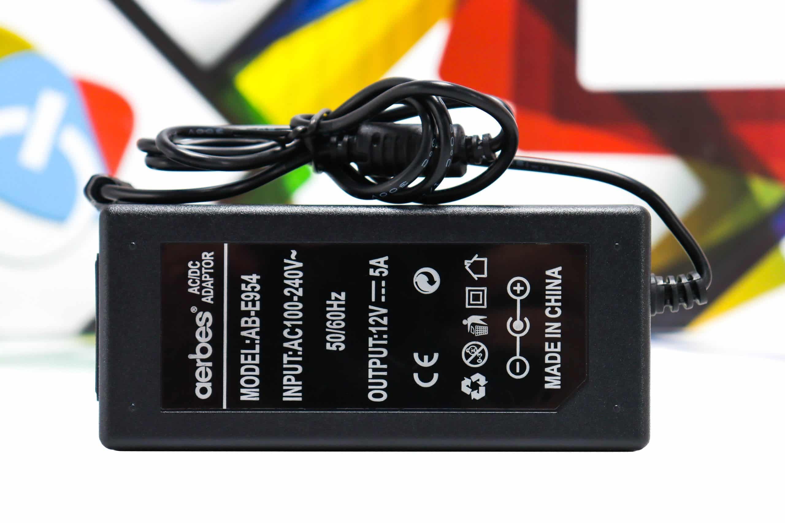AC adapter Aerbes AB-E954 12V 5A 60W LED videonadzor