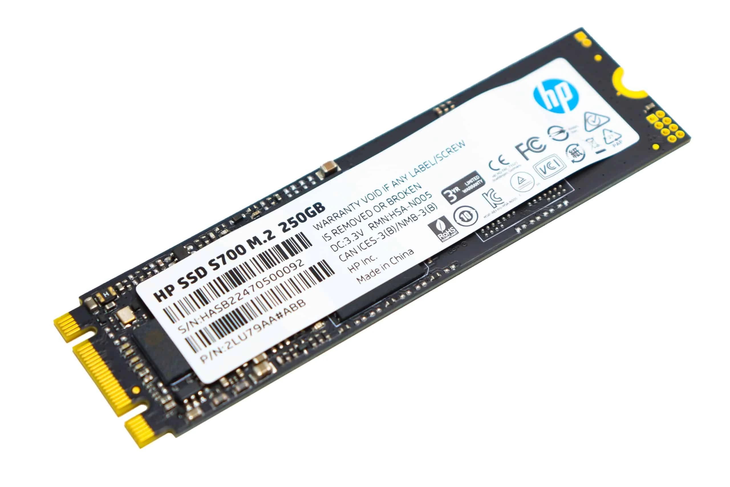 SSD HP S700 250GB M.2 SATA III