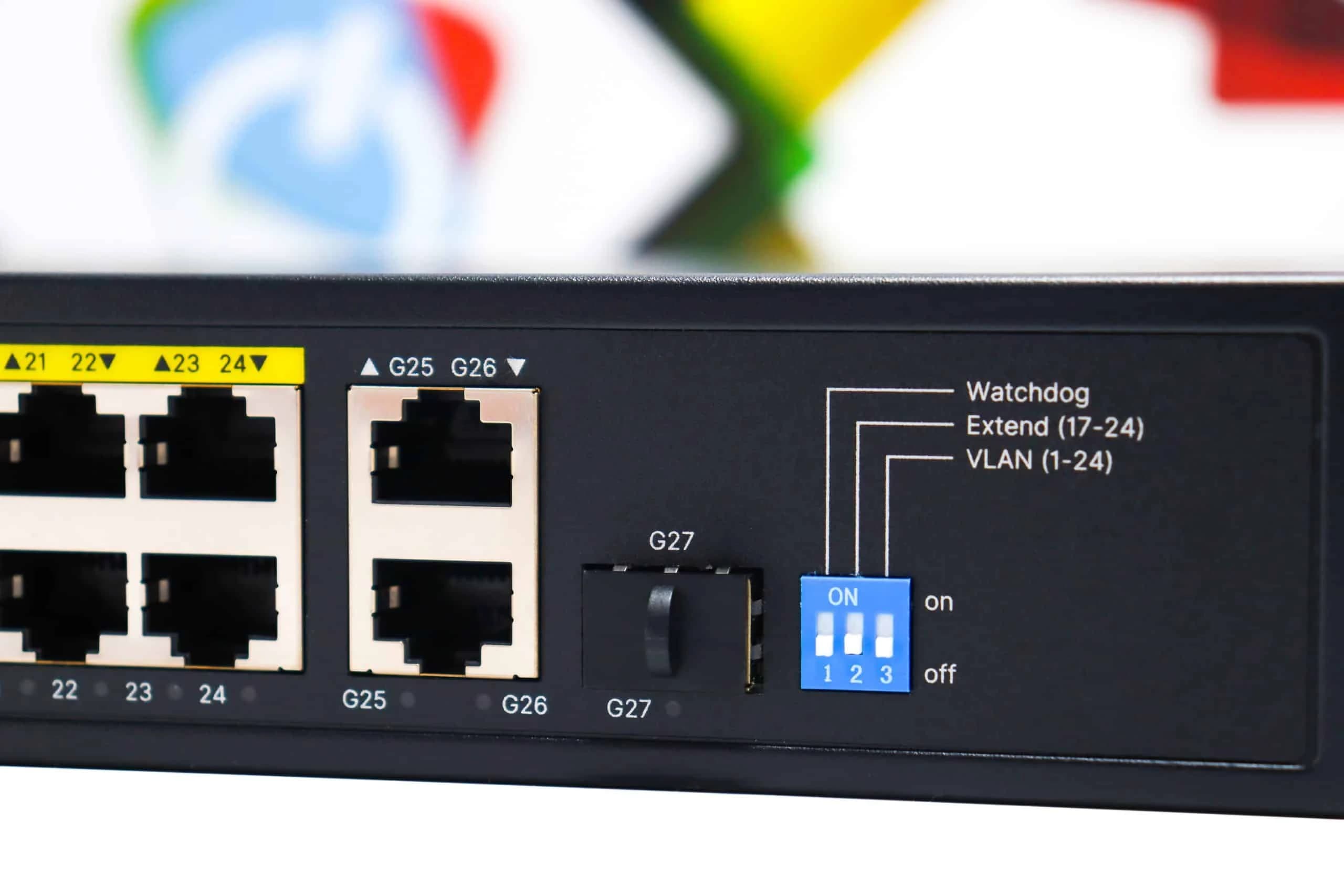 Desktop/Rack PoE+ Switch Cudy FS1026PS1 - 24×10/100 Mbps