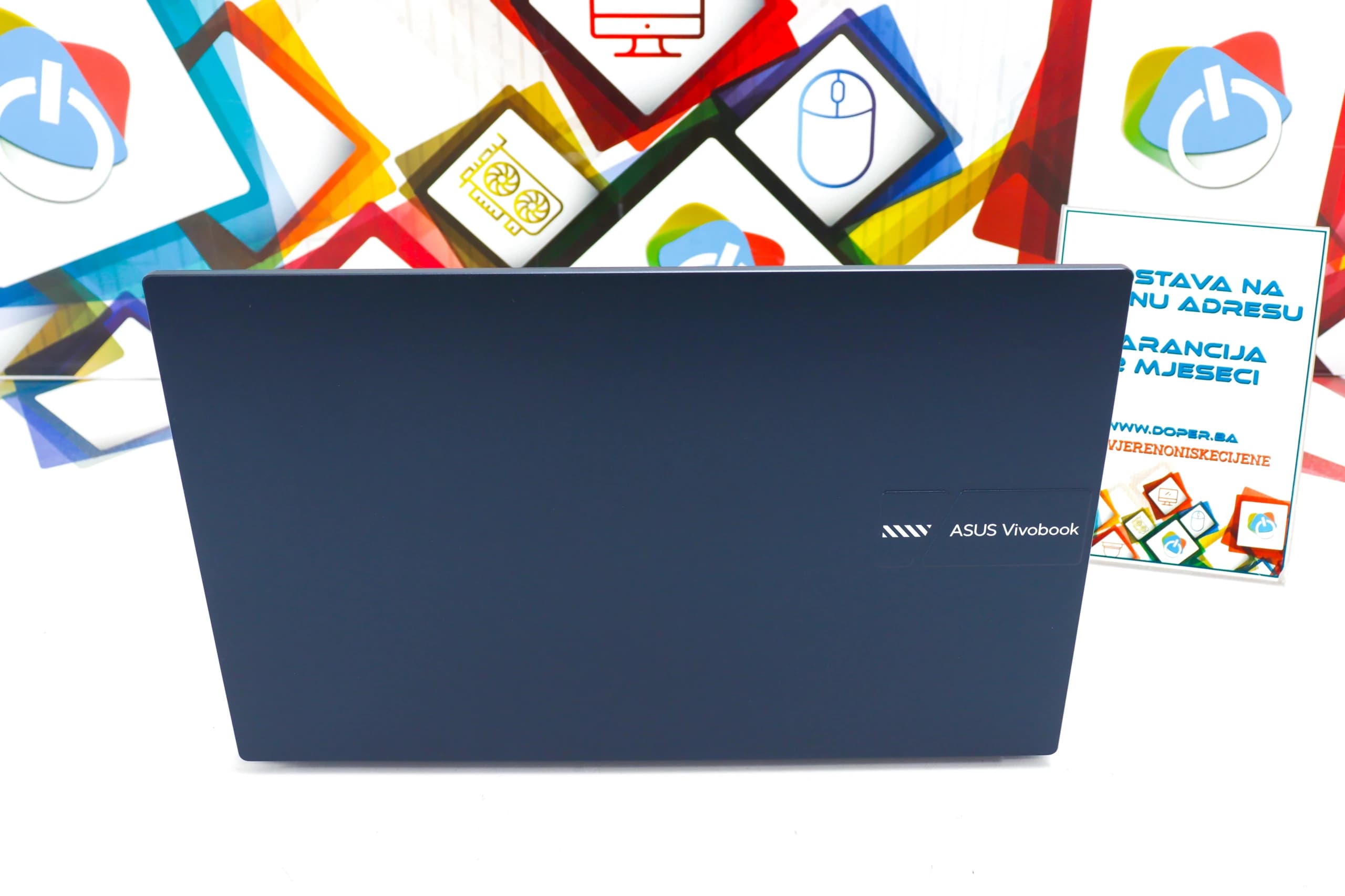 Laptop Asus Vivobook M1502Y R7 5825U 512GB SSD 16GB DDR4 15,6"