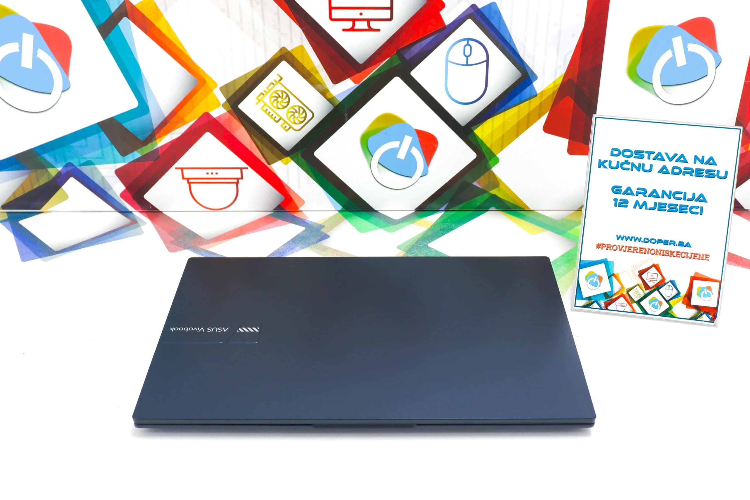 Laptop Asus Vivobook M1502Y R7 5825U 512GB SSD 16GB DDR4 15,6"