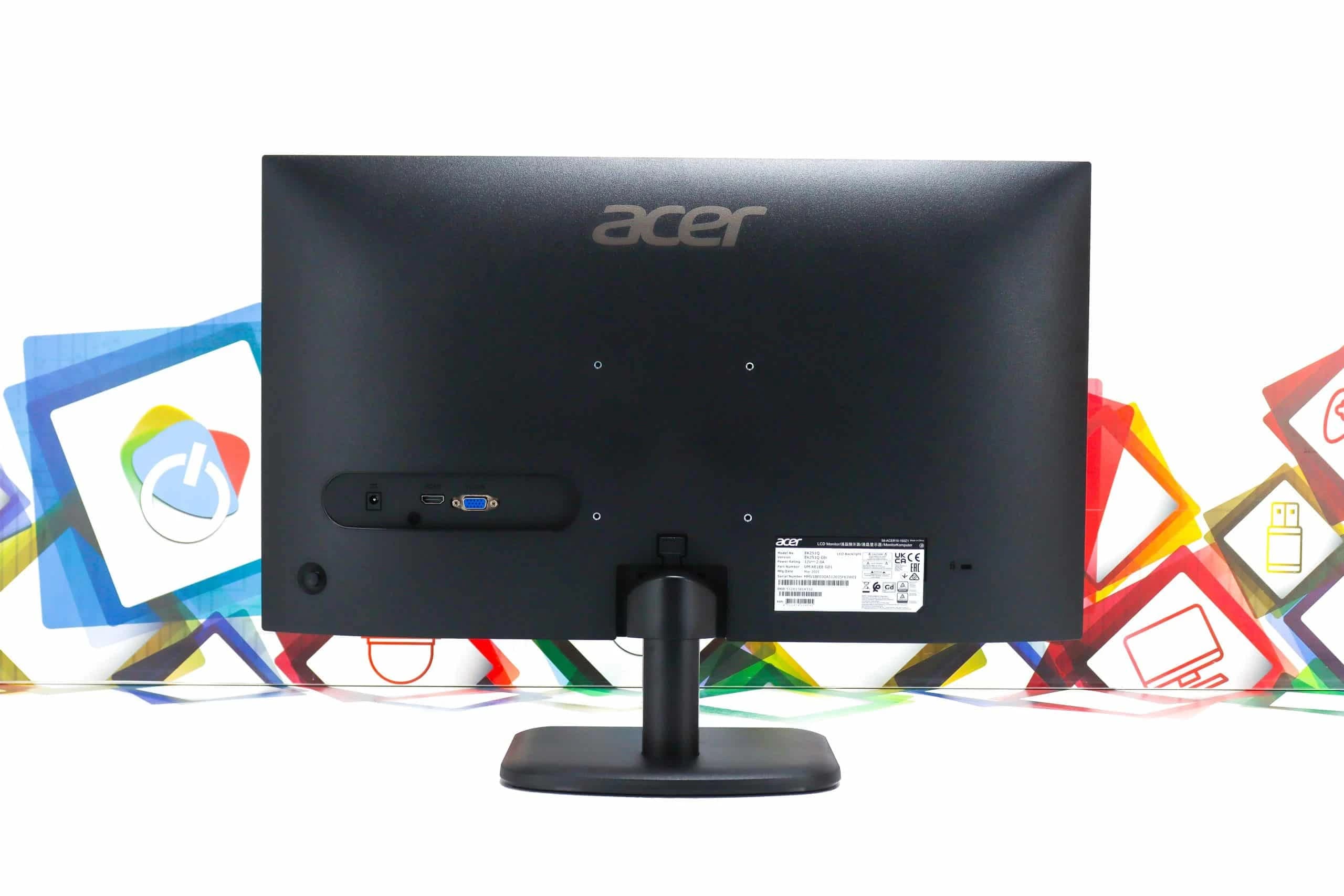 Gaming monitor Acer EK251Q Gbi 24,5'' IPS FHD 120Hz 1ms