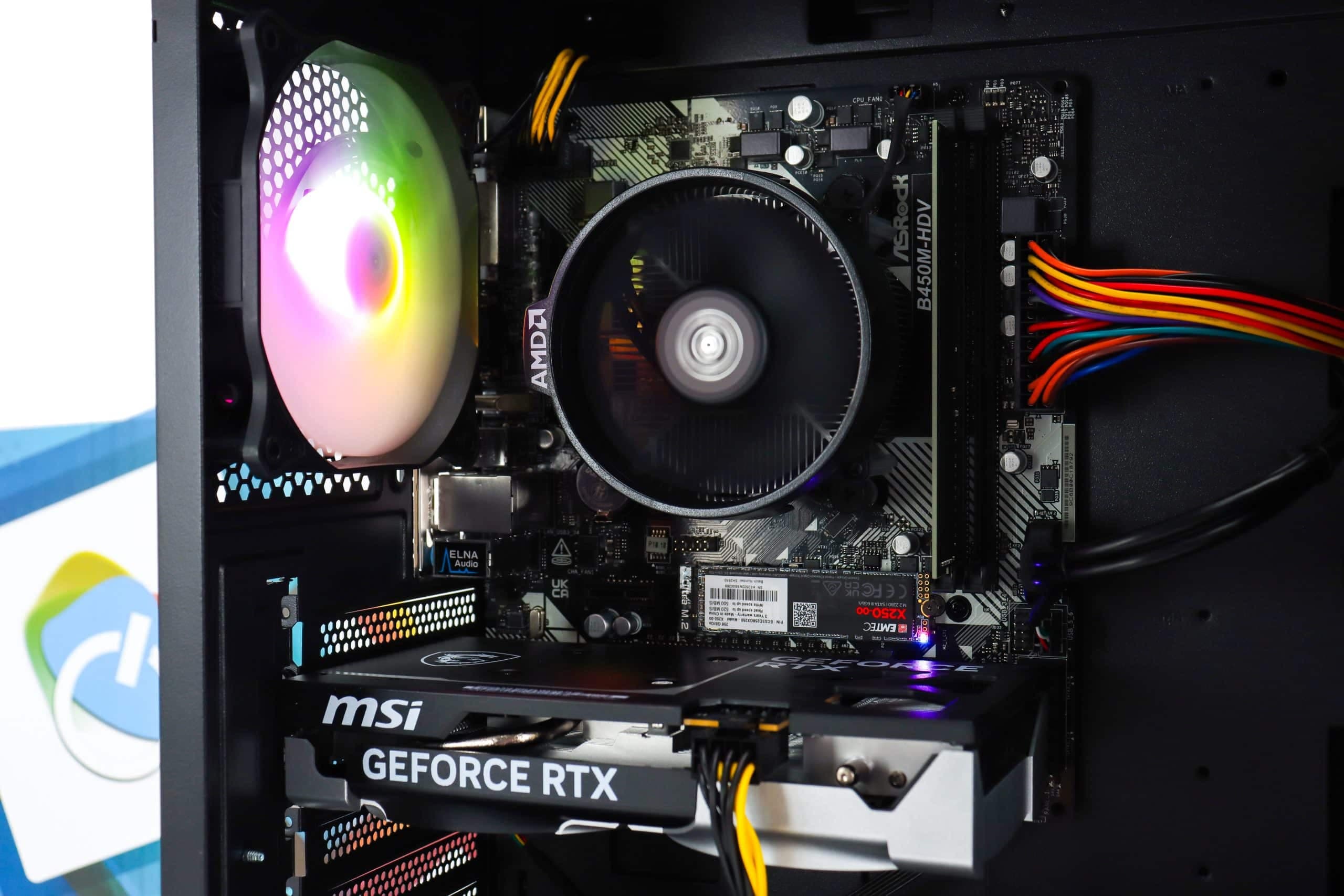 Gaming PC Cougar MX360-16 R5 3600 RTX 5050 256GB SSD 8GB DDR4