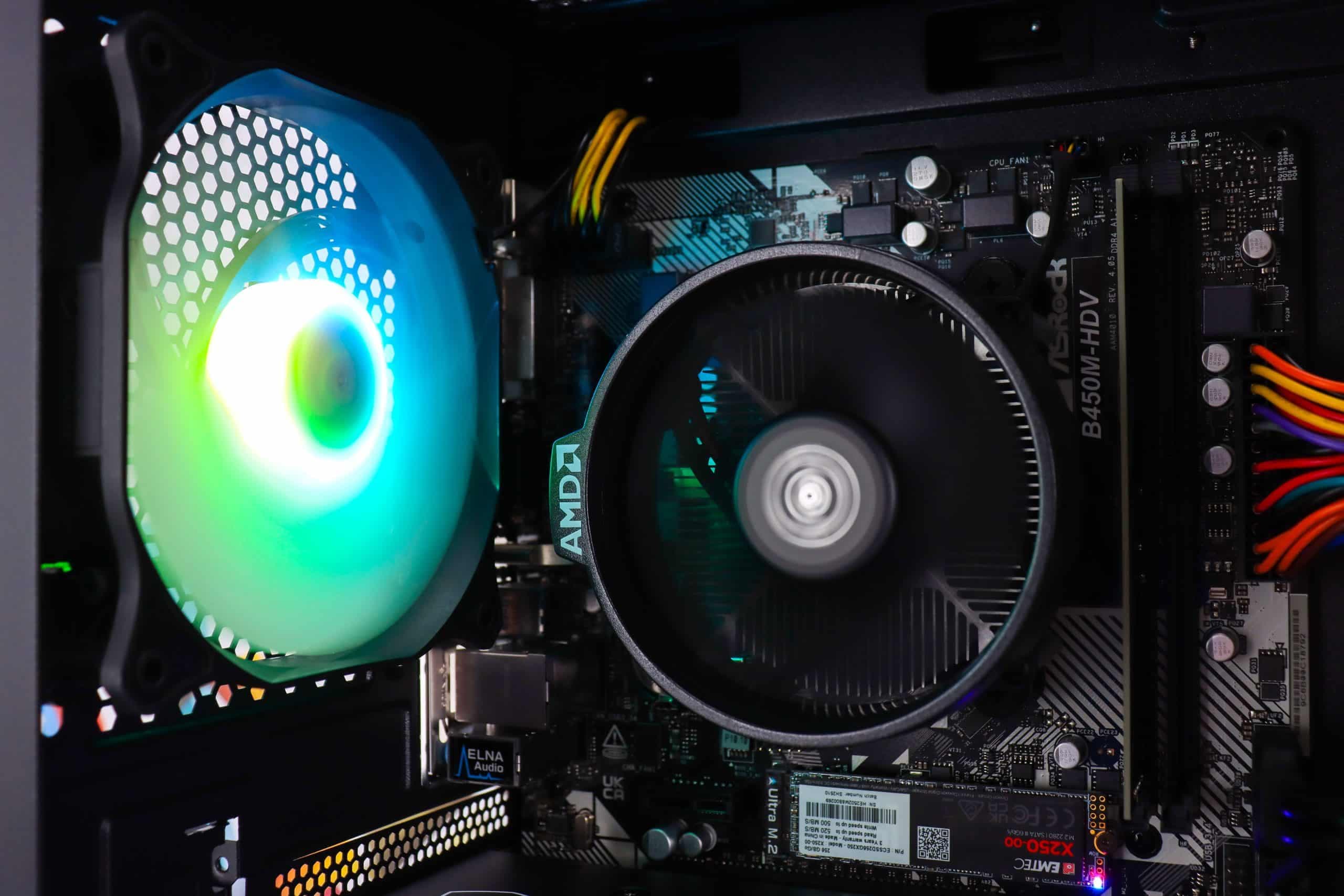 Gaming PC Cougar MX360-16 R5 3600 RTX 5050 256GB SSD 8GB DDR4
