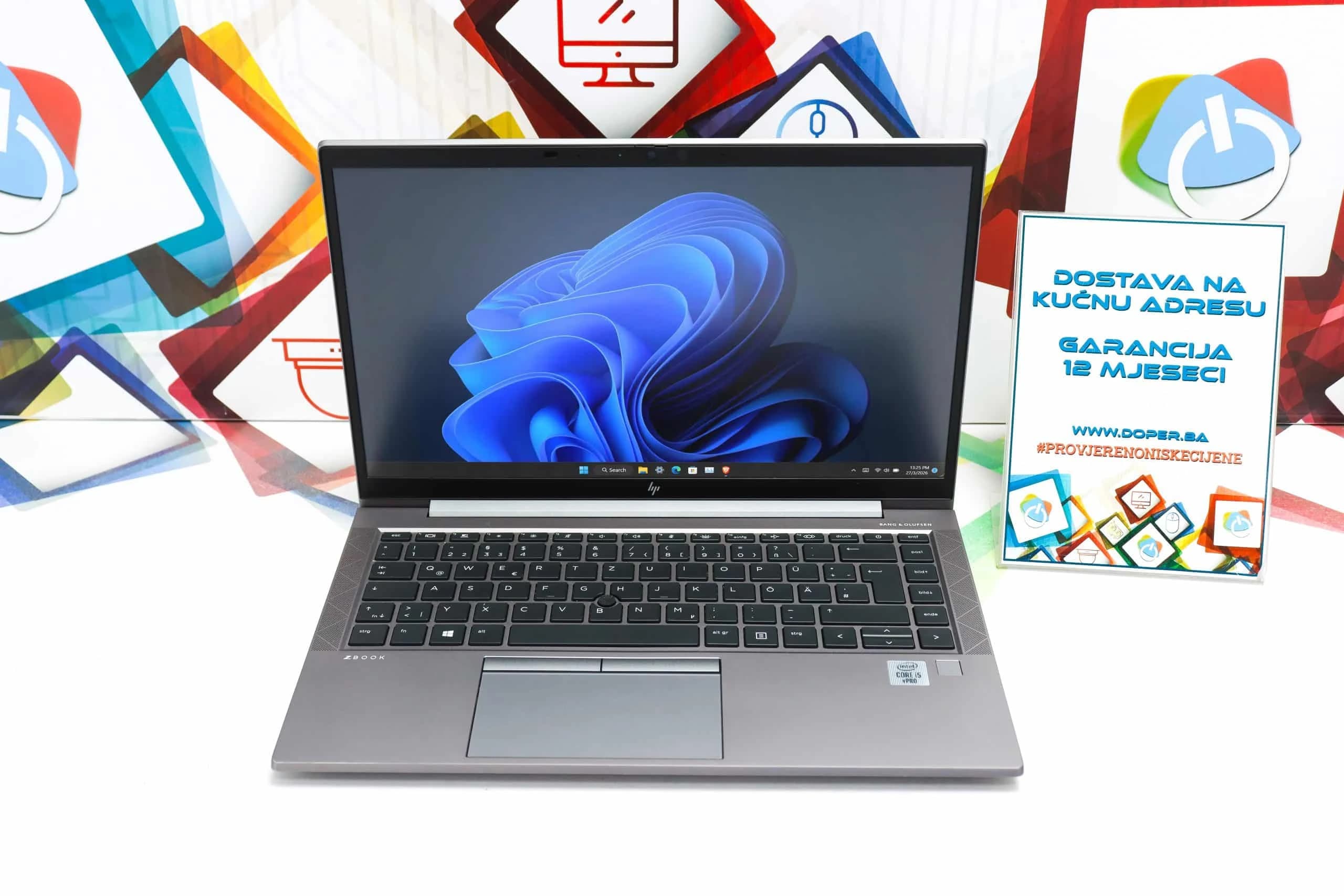 Laptop HP ZBook Firefly 14 G7 i5-10310u 256GB SSD 16GB DDR4 14"