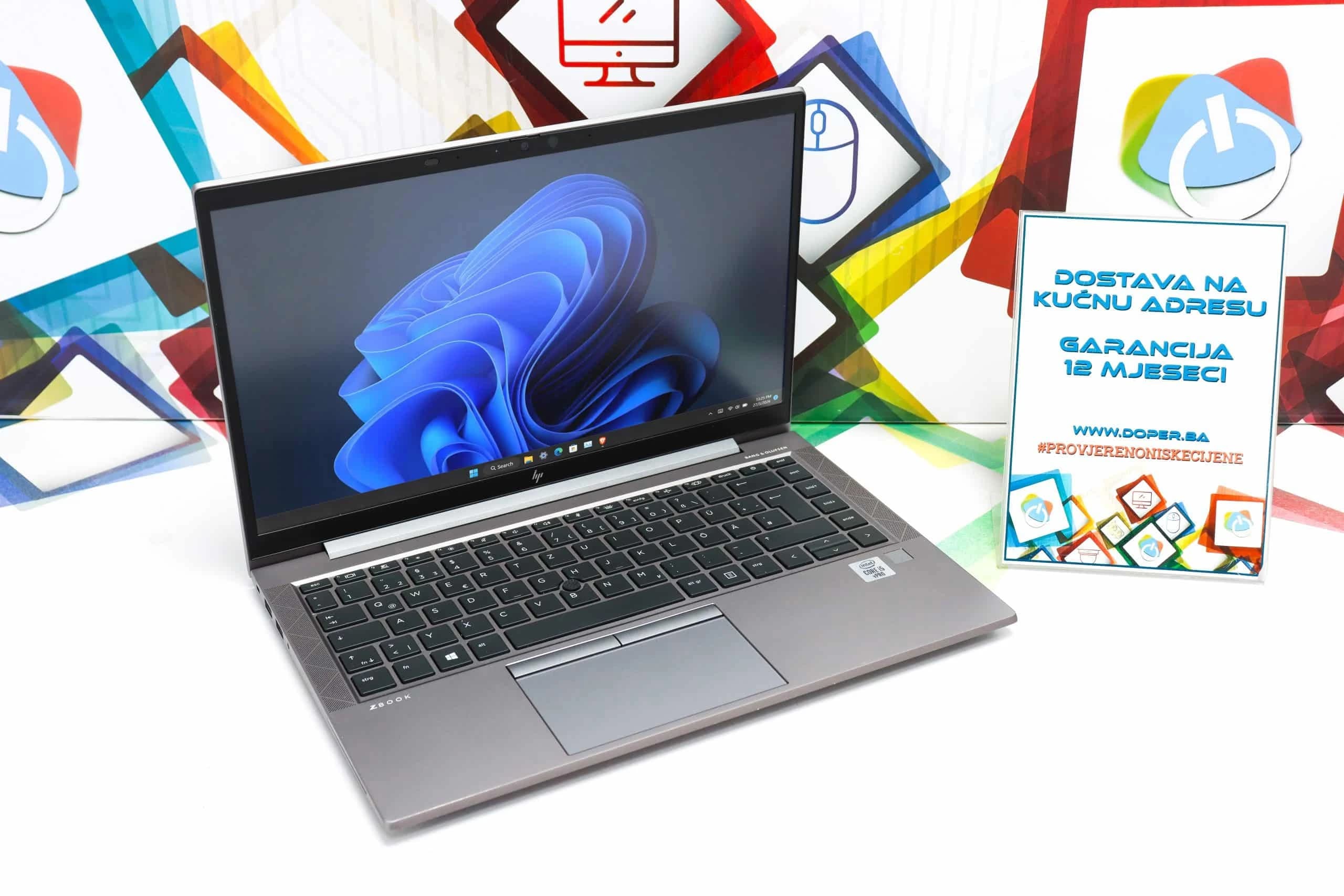 Laptop HP ZBook Firefly 14 G7 i5-10310u 256GB SSD 16GB DDR4 14"