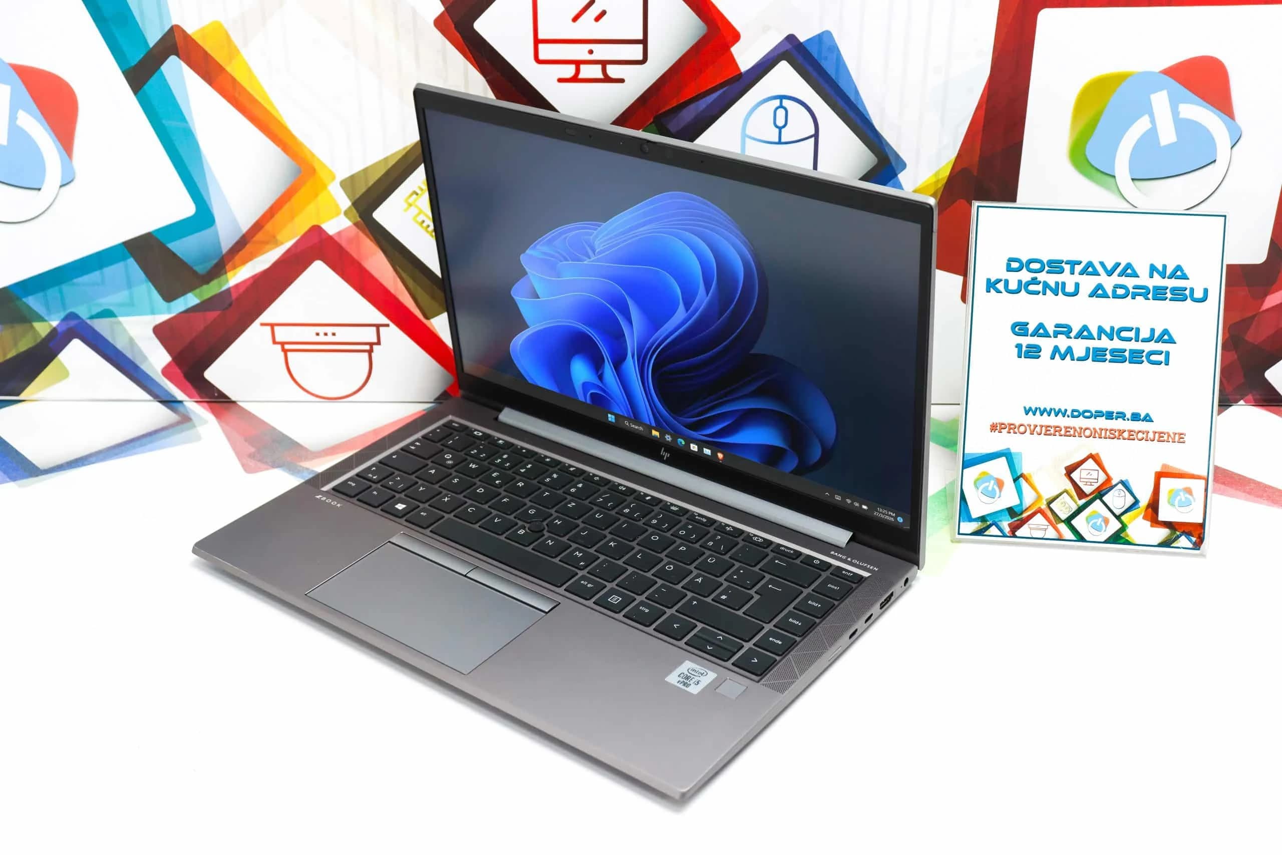 Laptop HP ZBook Firefly 14 G7 i5-10310u 256GB SSD 16GB DDR4 14"