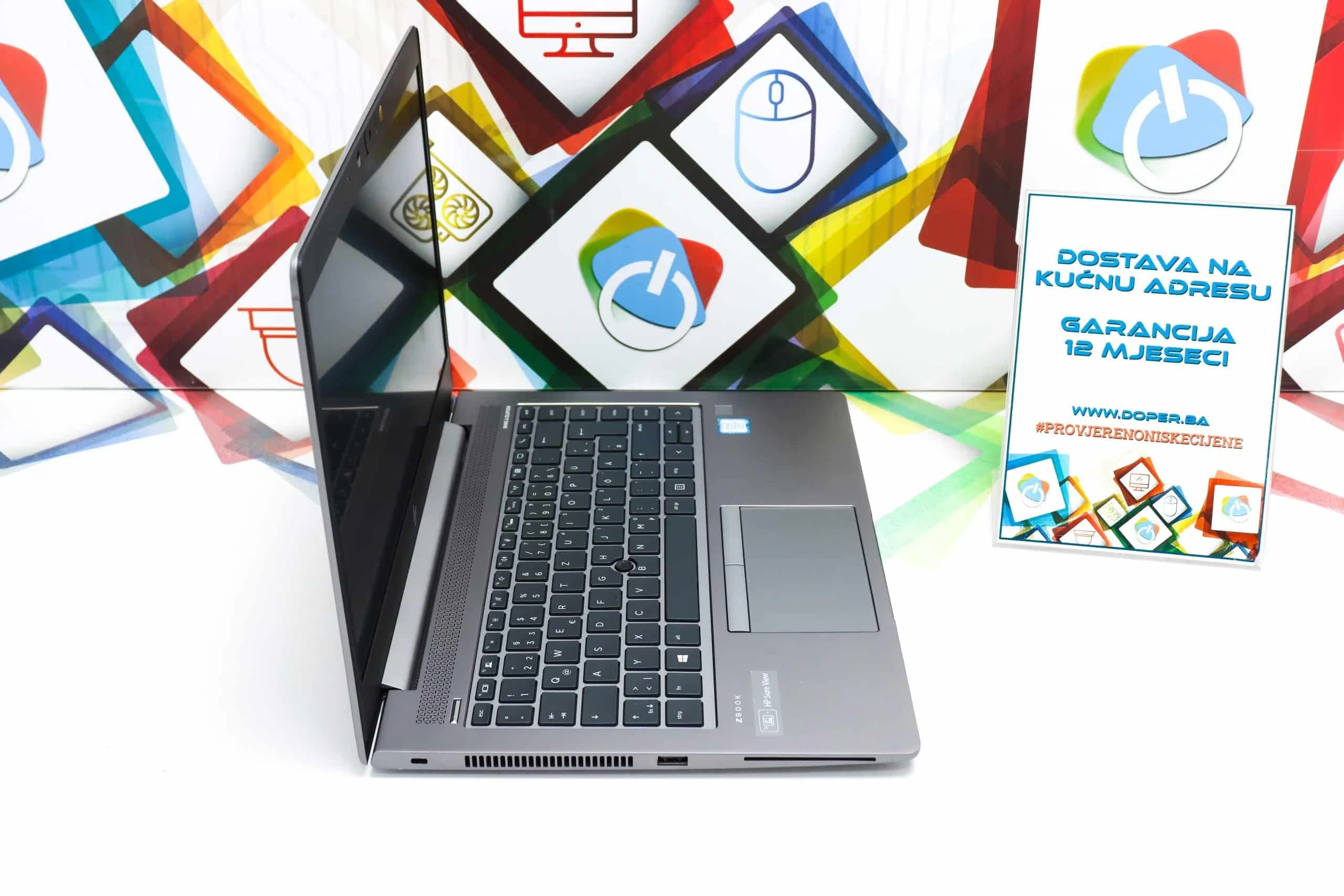 Laptop HP ZBook 14U G6 i5-8365u 256GB SSD 16GB DDR4 14" Touchscreen