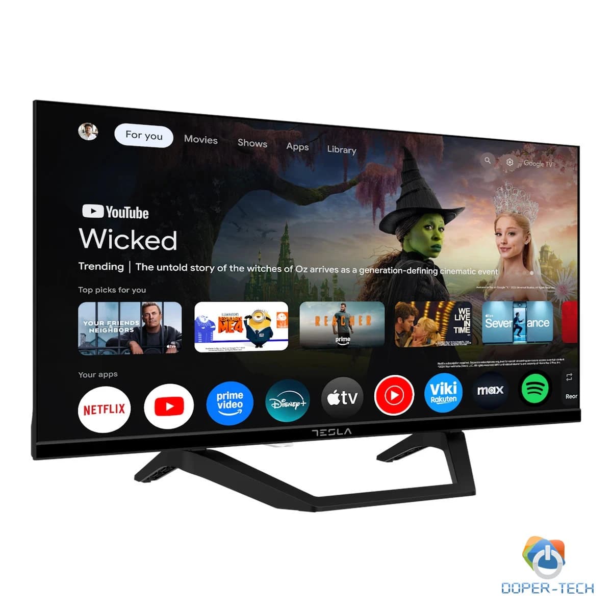 TV Tesla 24E655BHS 24'' DLED HD Smart Google TV