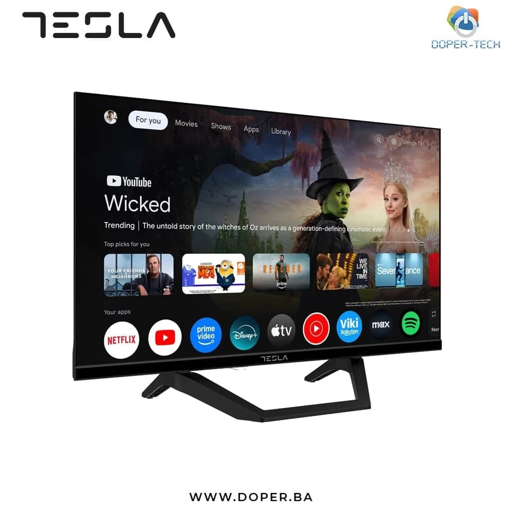 TV Tesla 24E655BHS 24'' DLED HD Smart Google TV