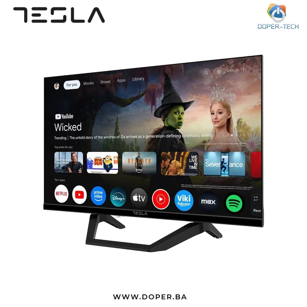 TV Tesla 24E655BHS 24'' DLED HD Smart Google TV