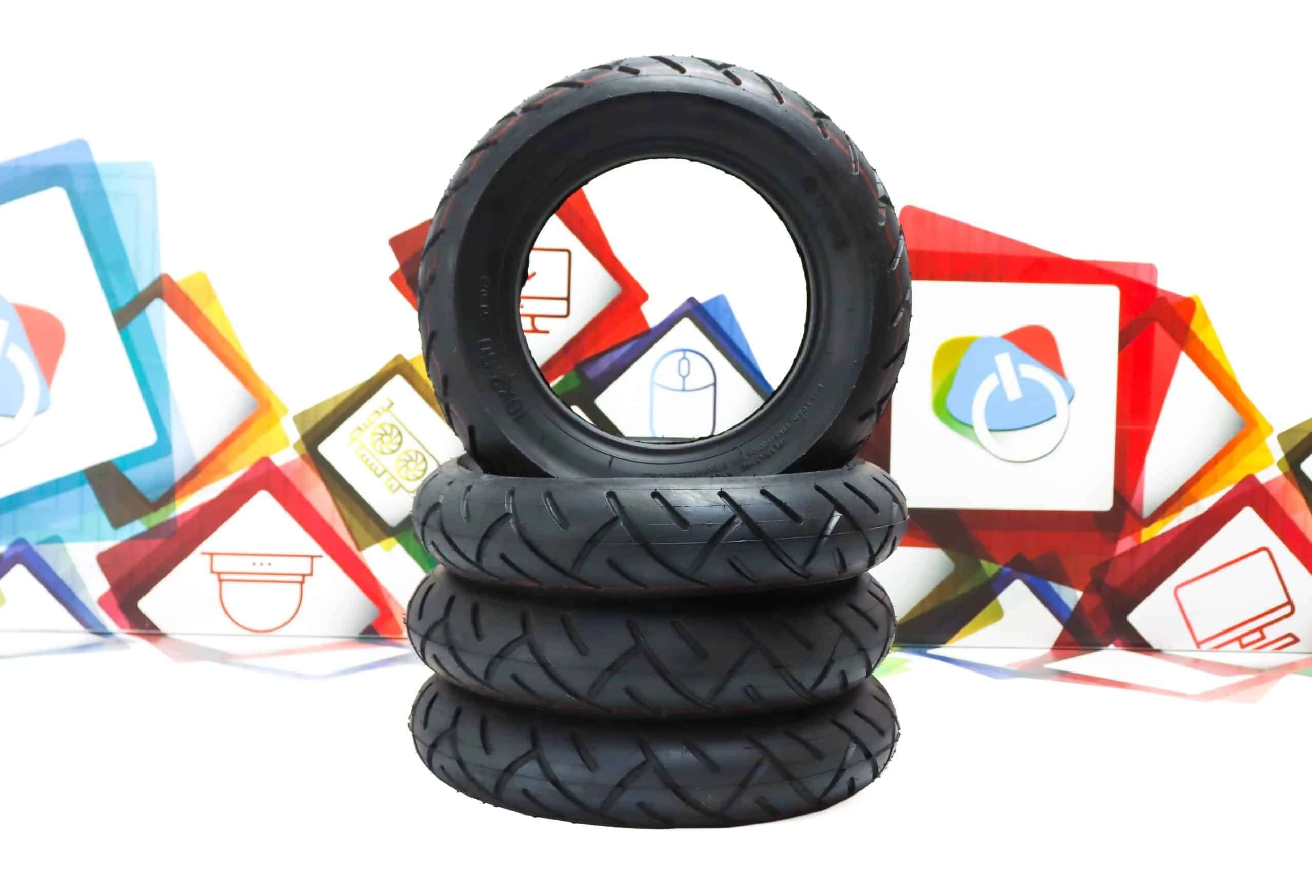 Vanjska guma za romobil 10 x 2.5 crna