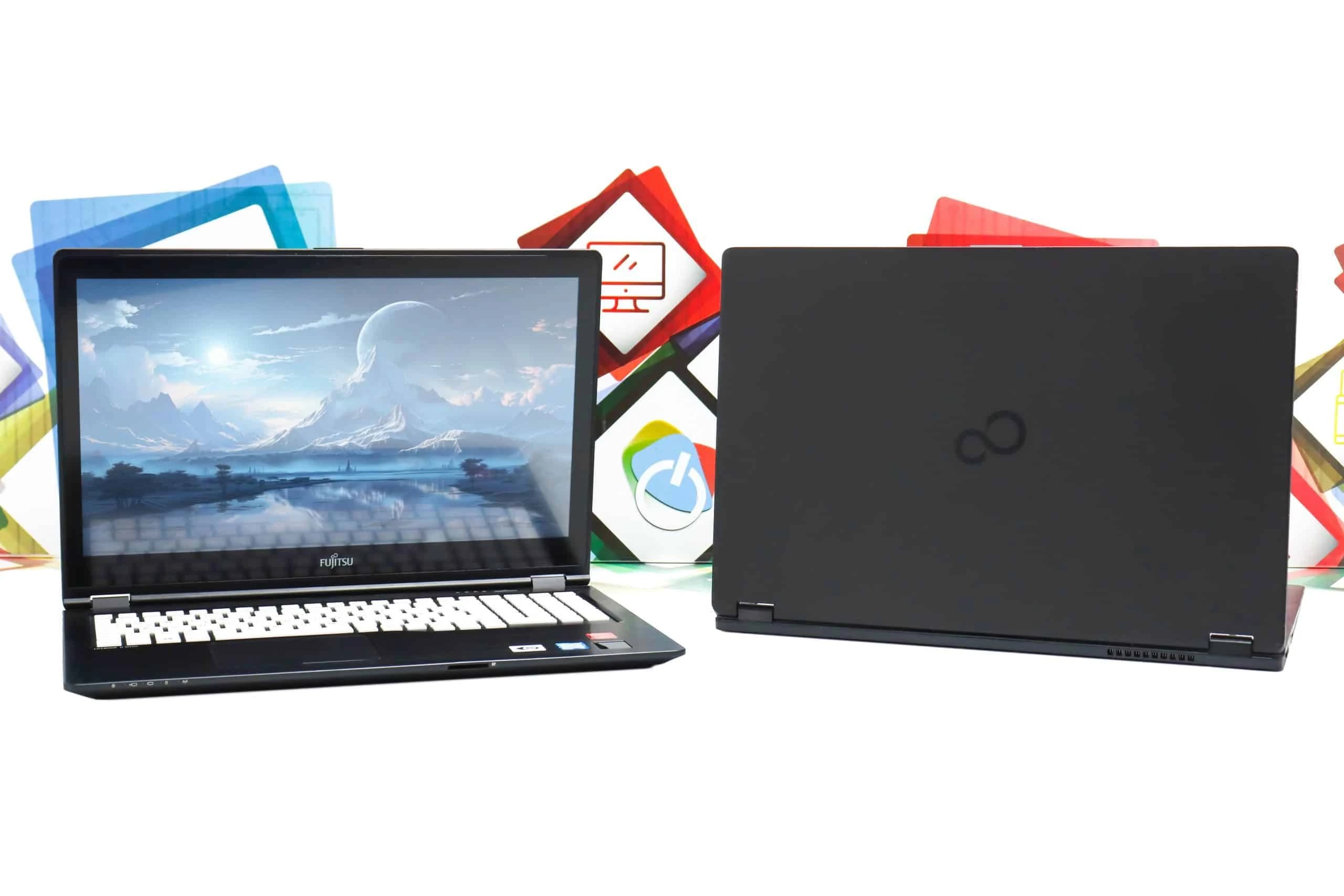 Laptop Fujitsu LifeBook U758 i5-8365u 256GB SSD 8GB DDR4 15,6" Touchscreen