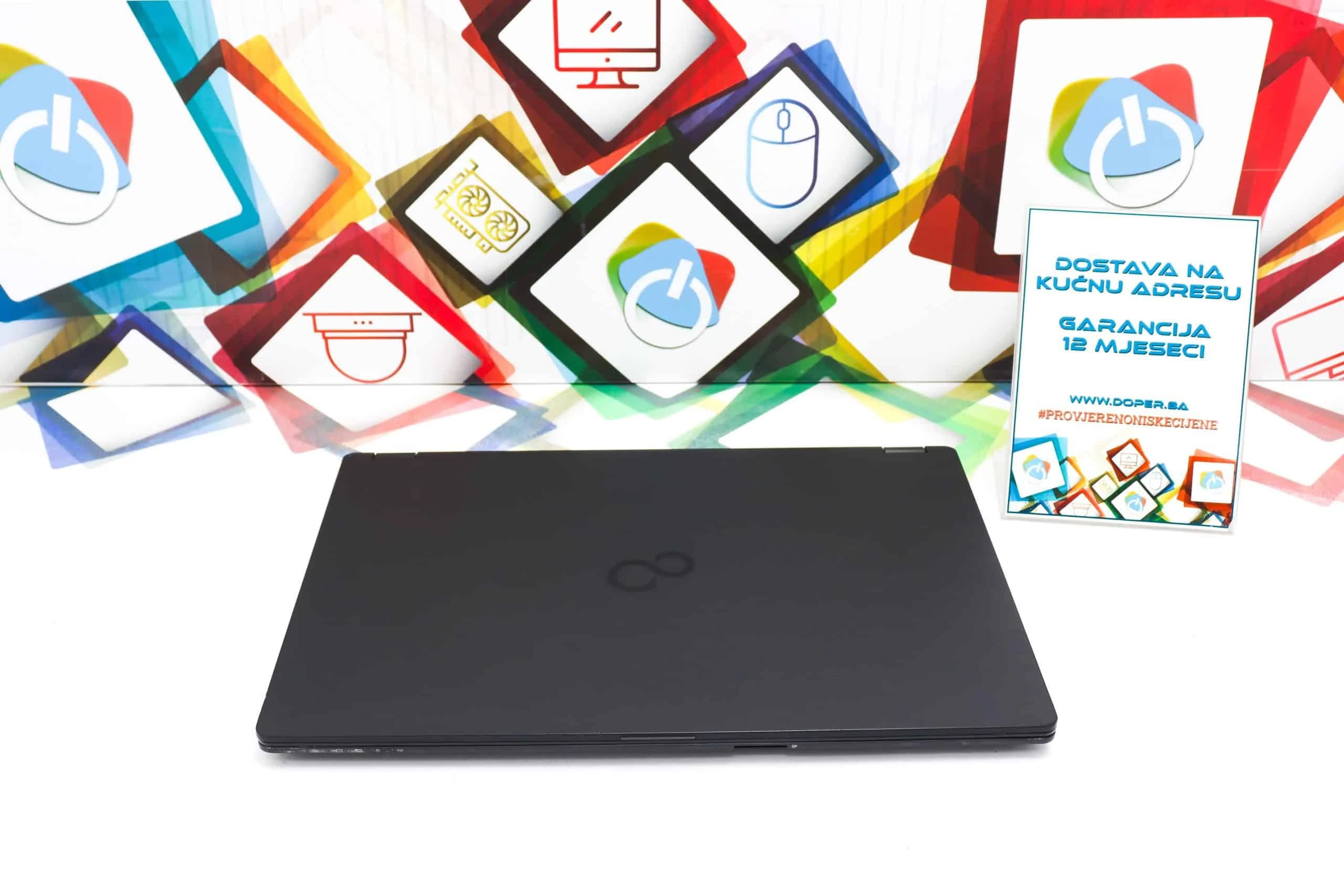 Laptop Fujitsu LifeBook U758 i5-8365u 256GB SSD 8GB DDR4 15,6" Touchscreen