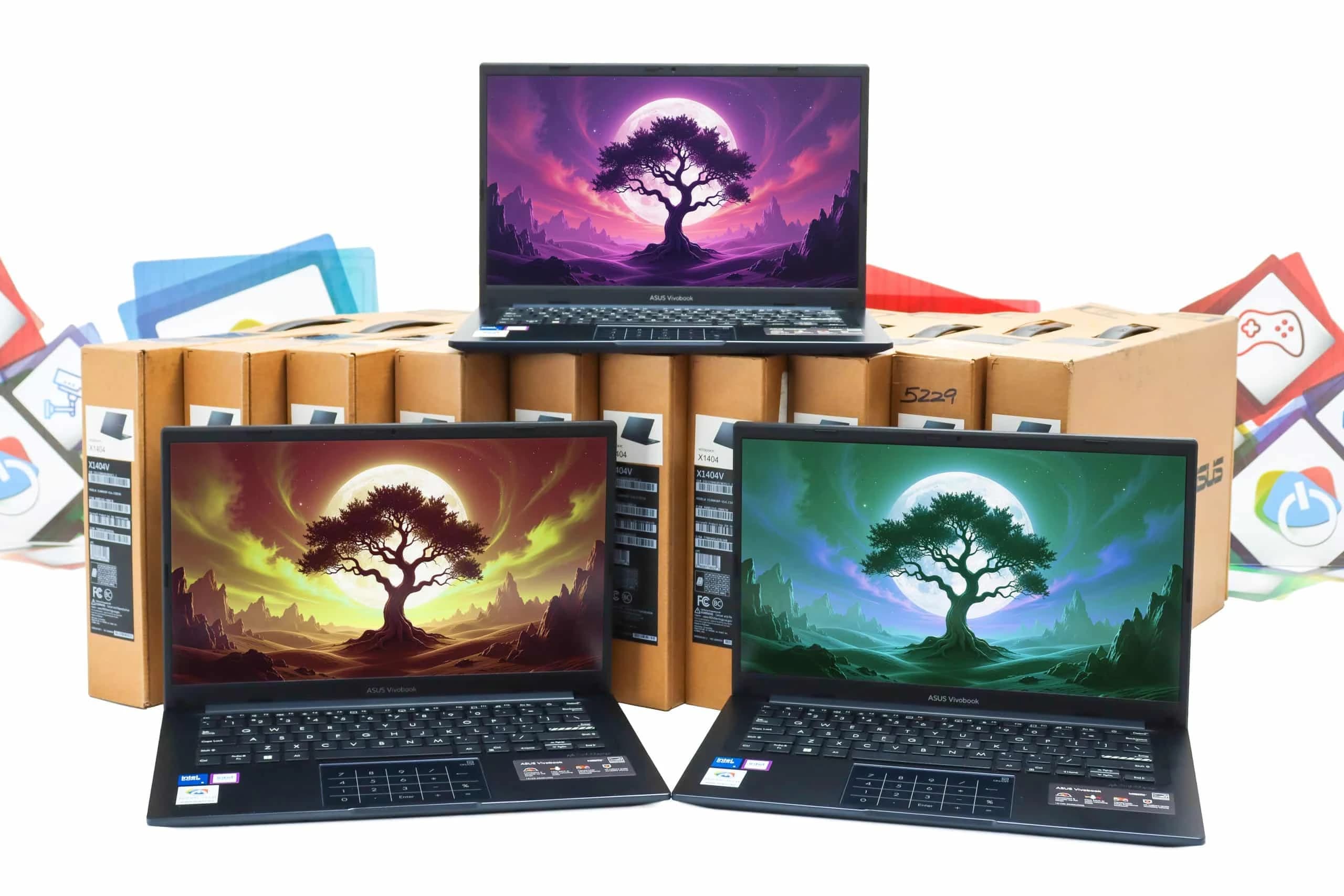 Laptop Asus Vivobook X1404V i5 120U 256GB SSD 8GB DDR4 14"